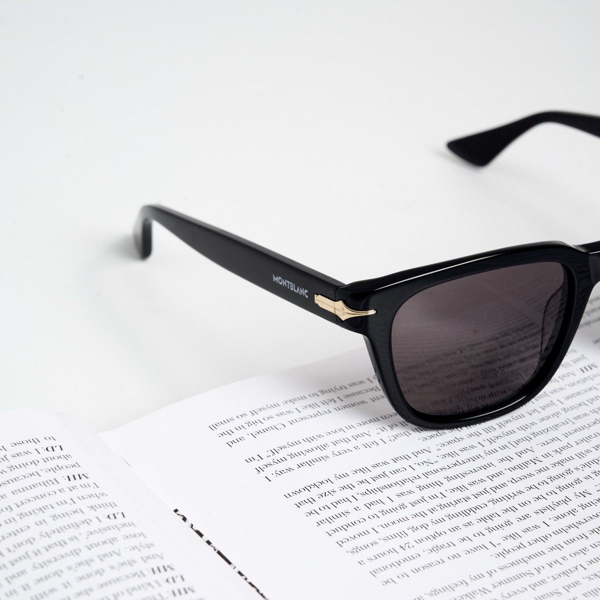 Montblanc MONTBLANC MB0302S 001 SUNGLASSES Size ONE SIZE - 3 Thumbnail