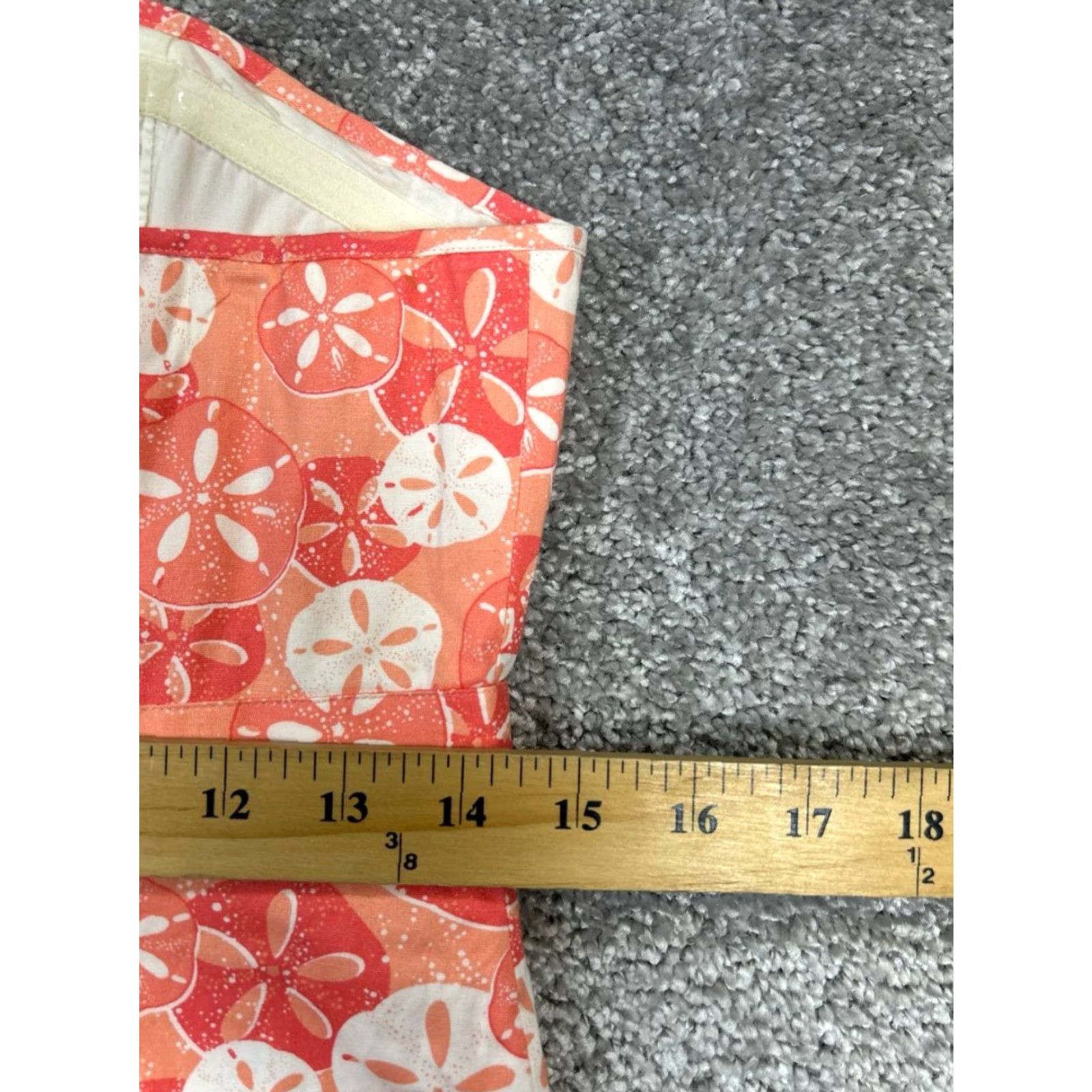 Vineyard Vines Vineyard Vines Dress Womens 4 Orange White Cotton Bodycon Size S / US 4 / IT 40 - 7 Thumbnail