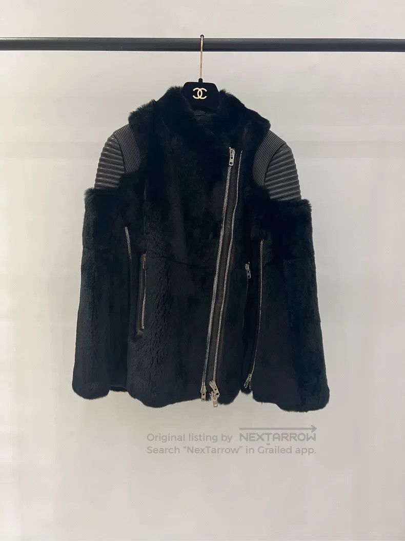 Givenchy Givenchy Stock: Fur and Leather Integrated Cloak-Style Jac Size US XL / EU 56 / 4 - 1 Thumbnail