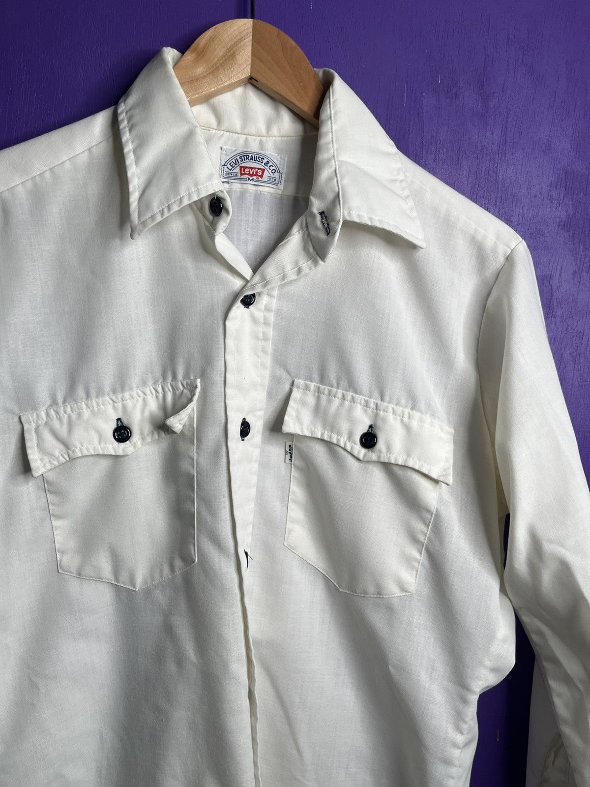 Levi's × Vintage Vintage 80s Levi’s Strauss western button up Size US L / EU 52-54 / 3 - 3 Thumbnail