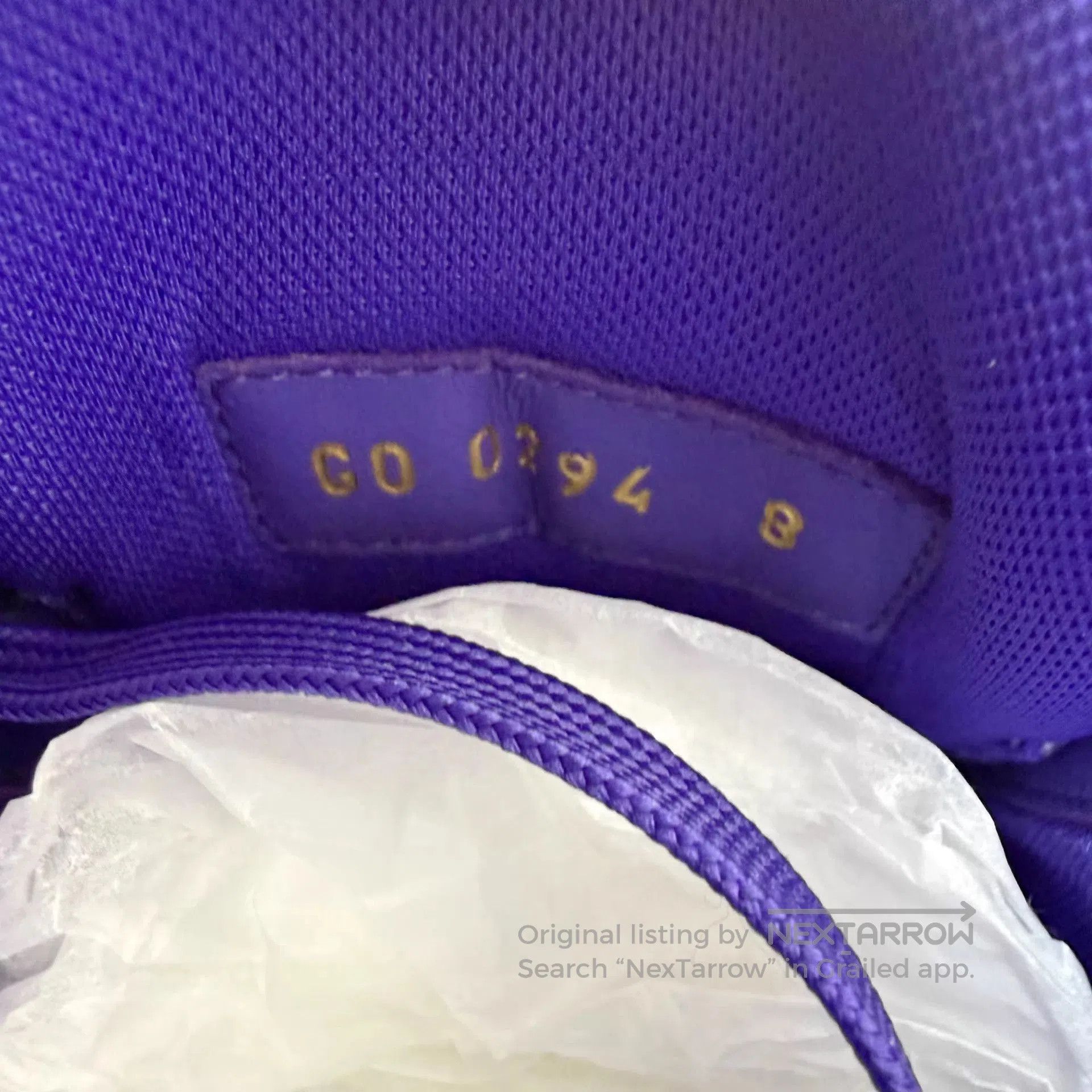 Louis Vuitton Purple Low-Top Sneakers Size 9. Size US 9 / EU 42 - 8 Thumbnail