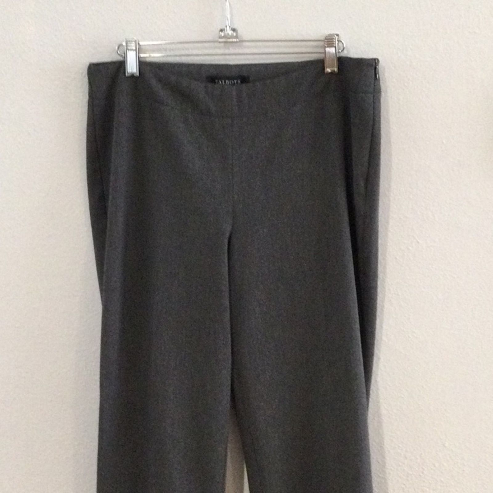 Other Talbots Petites Heritage Dark Gray Dress Pant Size 8P Size 30" / US 8 / IT 44 - 2 Thumbnail