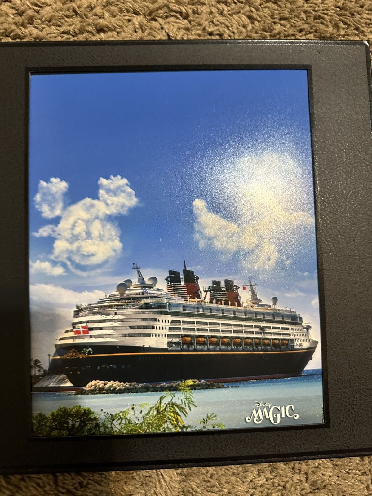 Disney Vintage Disney Cruise Line 6x8 Photo w/ Autographs 1998 Size US L / EU 52-54 / 3 - 3 Thumbnail