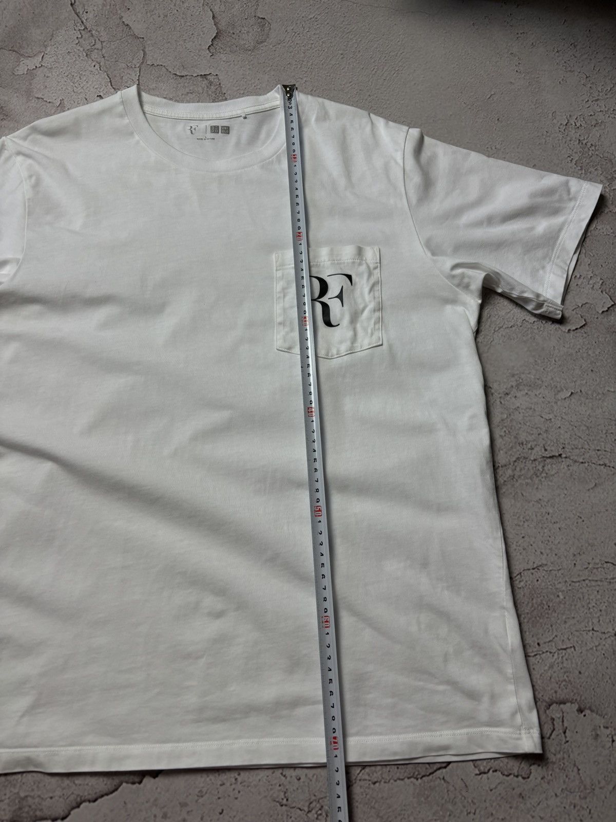 Uniqlo Uniqlo x Roger Federer RF Shirt Mens L White Tennis Size US L / EU 52-54 / 3 - 9 Thumbnail