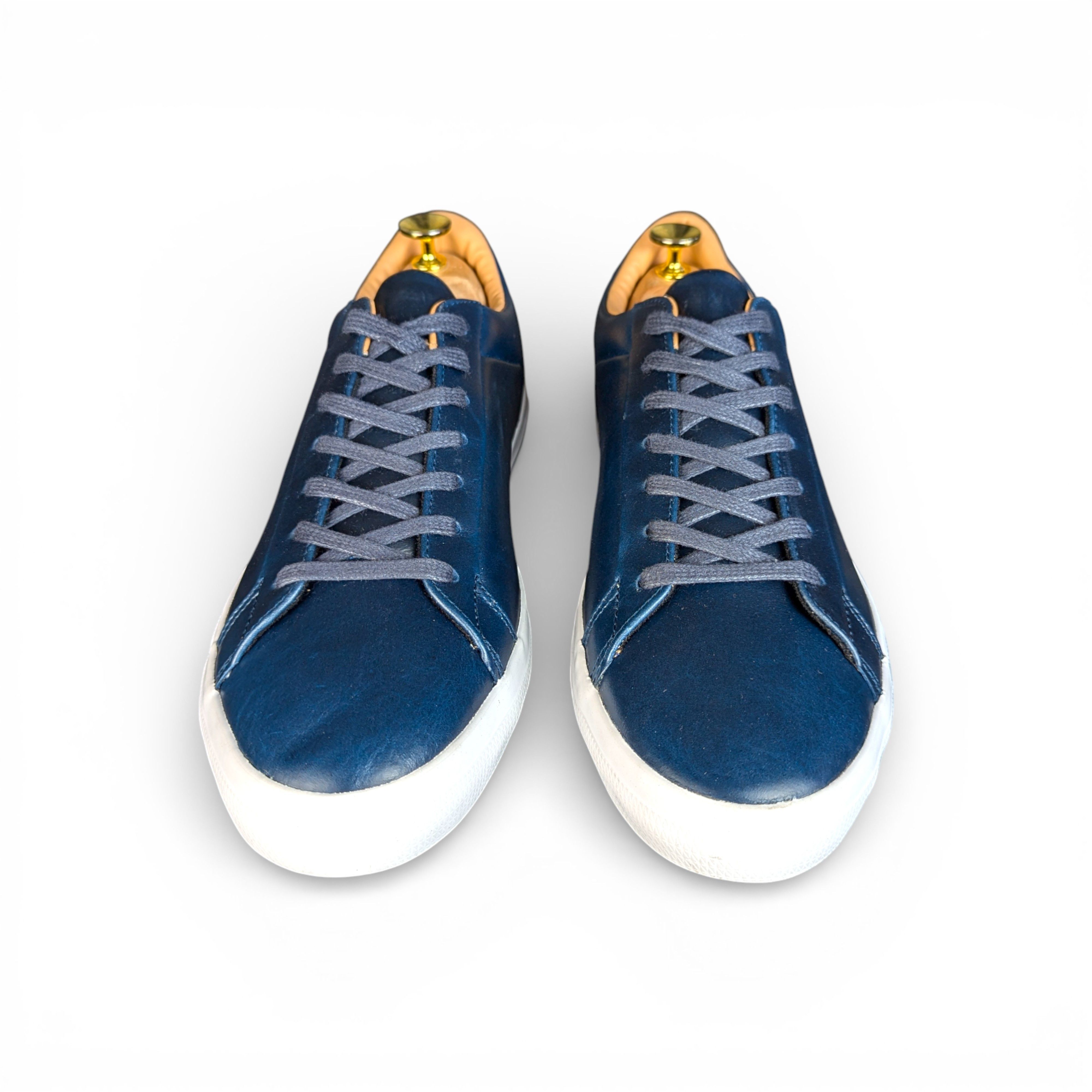 Lacoste LACOSTE blue leather sneakers Size US 9 / EU 42 - 5 Thumbnail