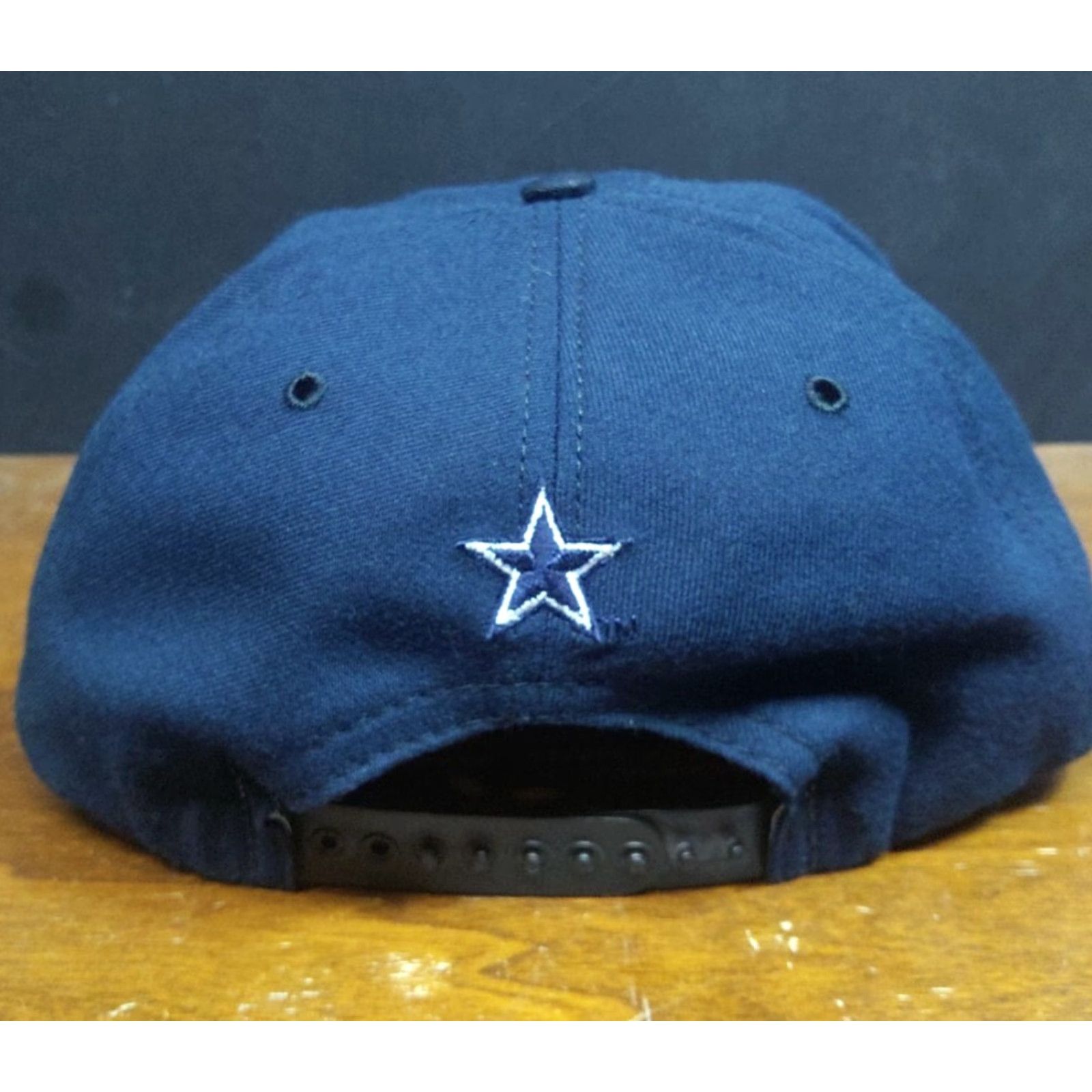New Era VINTAGE Dallas Cowboys Pro Model Fitted Hat - Original New Era Wool Trucker Style Blue 1990s Mens/Adult L Official USA Size ONE SIZE - 5 Thumbnail