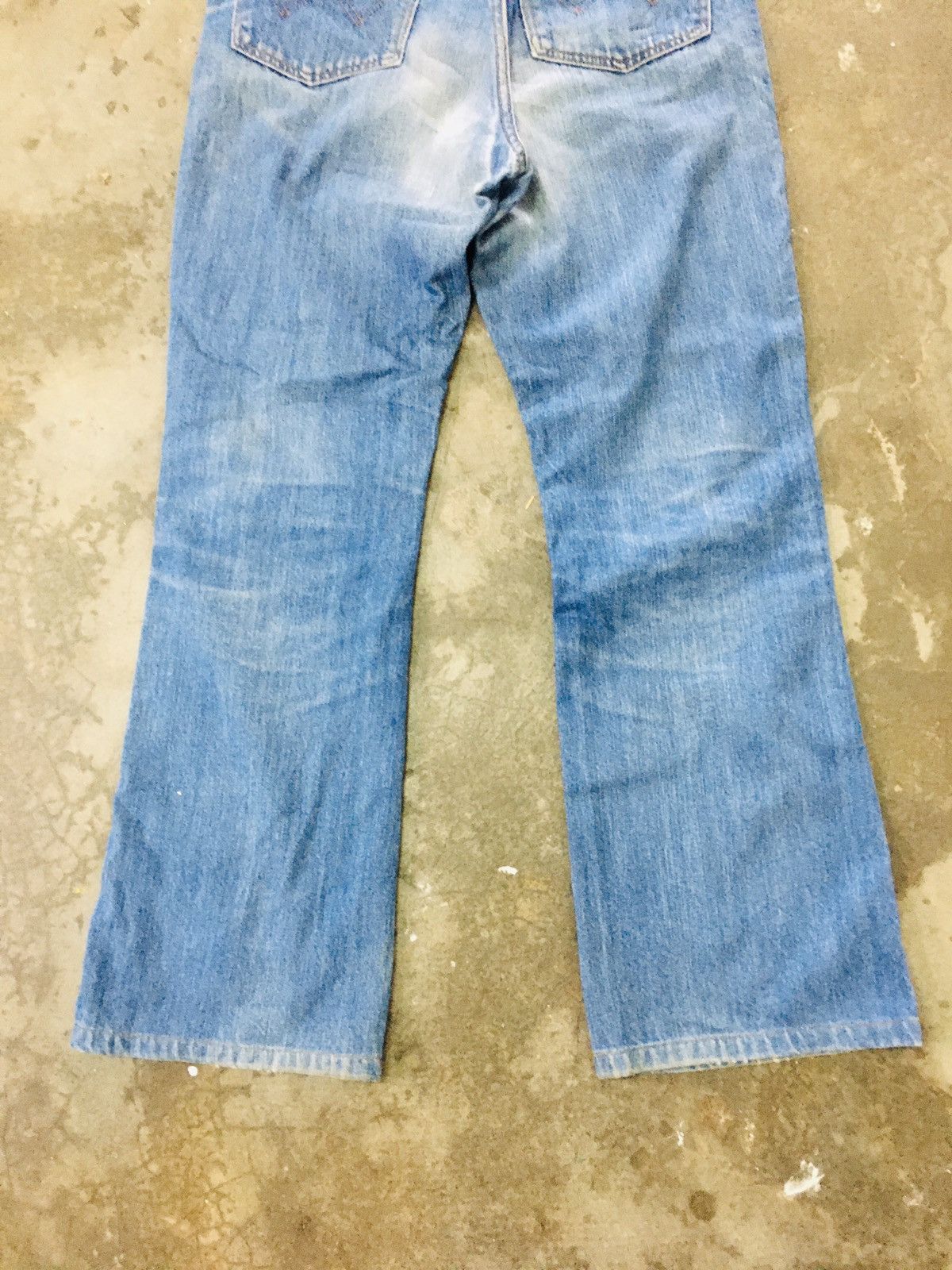 Japanese Brand × Wrangler Wrangler Flare Jeans (15) Size US 28 / EU 44 - 6 Thumbnail