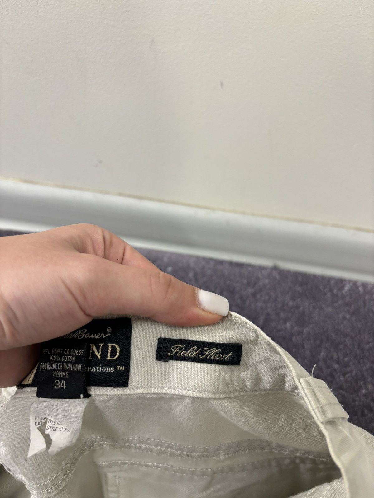 Eddie Bauer Vintage Eddie Bauer Legend Beige Utility Field Cargo Shorts Size US 34 / EU 50 - 12 Thumbnail