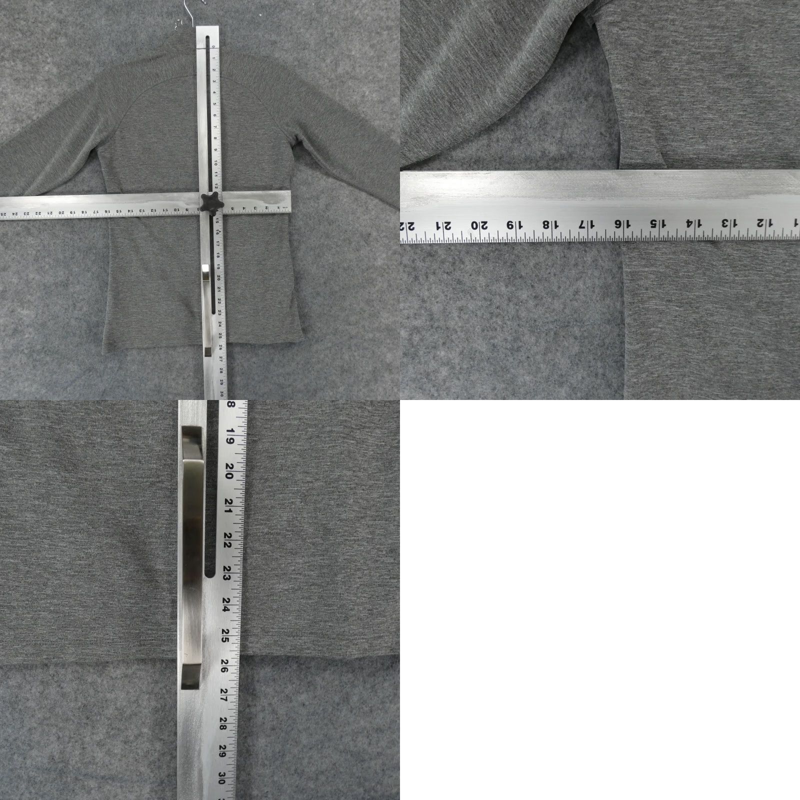 Adidas Adidas Shirt Womens Small Long Sleeve Gray Pullover 1/4 Zip Lightweight Size S / US 4 / IT 40 - 8 Thumbnail