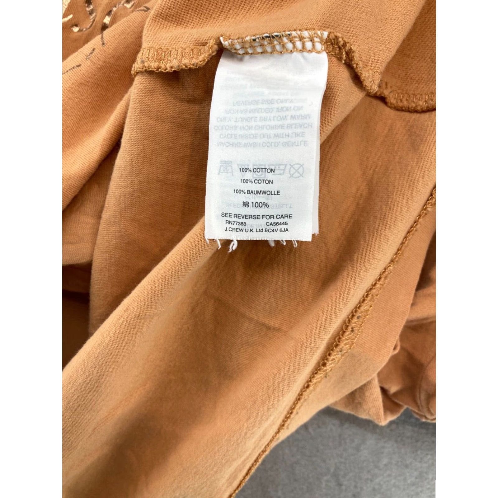 Madewell Madewell Women's XL Beige Zodiac Signs Crew Neck T-Shirt Size XL / US 12-14 / IT 48-50 - 6 Thumbnail