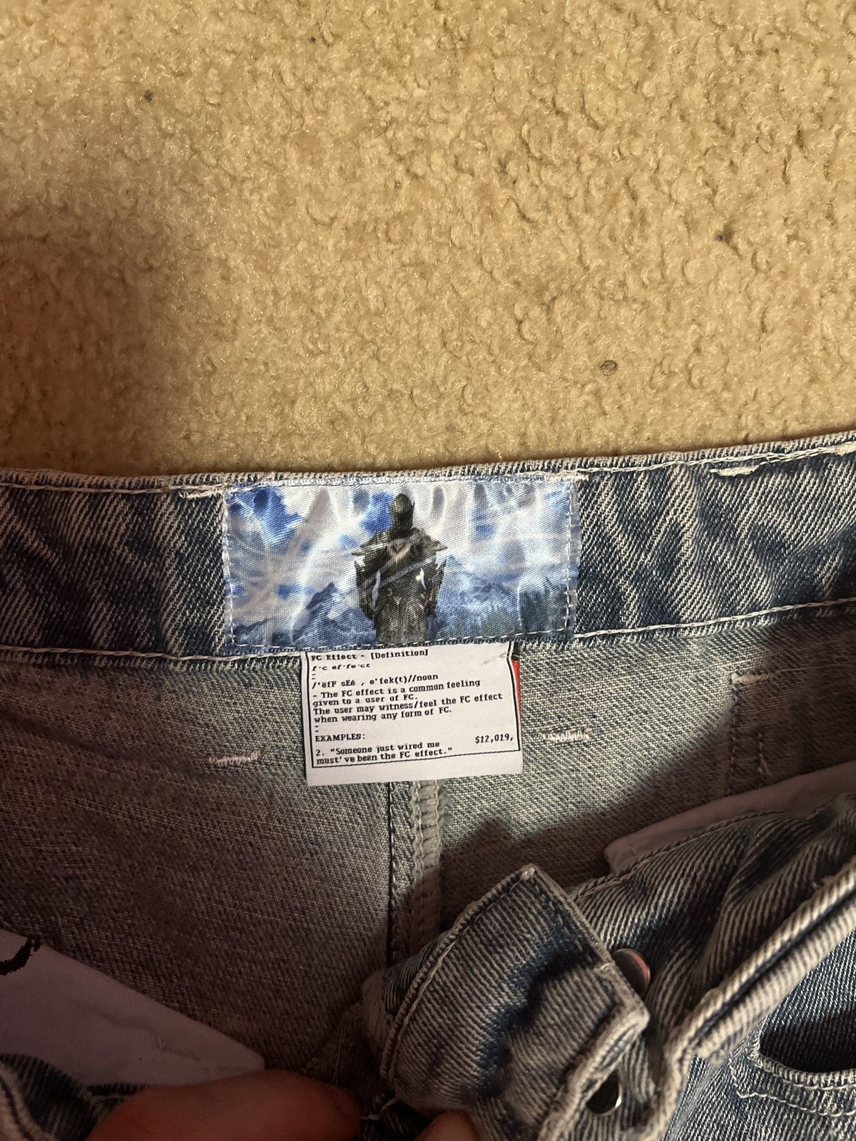 Other Fine Culture Ebony Denim Size US 30 / EU 46 - 3 Thumbnail
