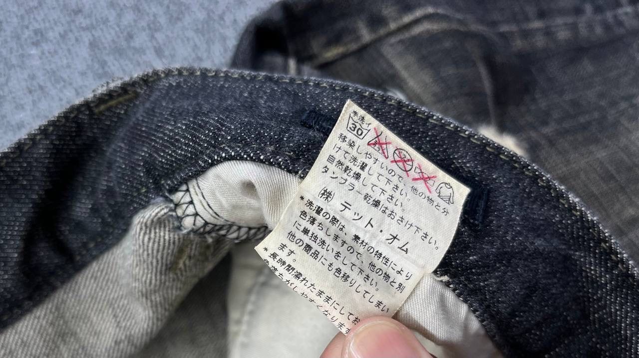 Vintage Issey Miyake Tete Homme Rare Punk Jeans Denim Pants