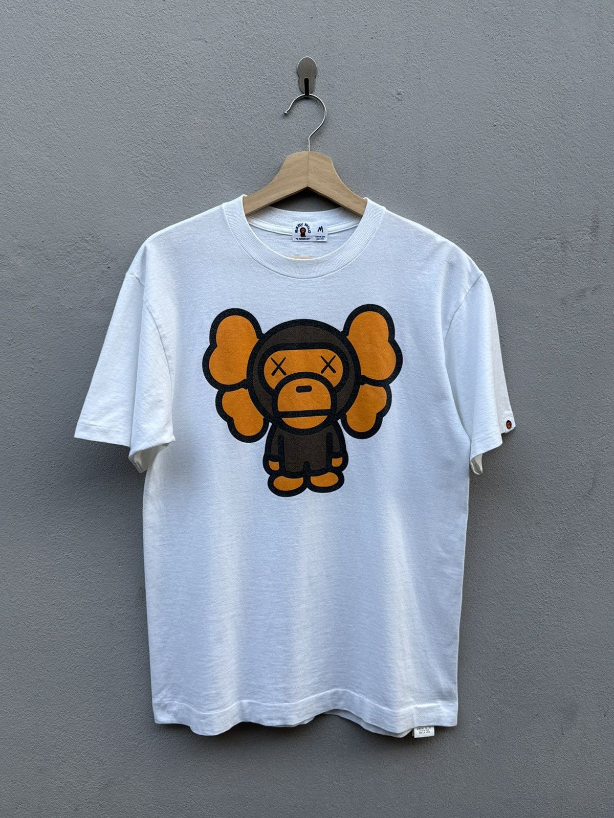 Bape × Kaws 🔥RARE🔥 2005 Bape x Kaws Baby Milo Pharrell Williams Tee Size US M / EU 48-50 / 2 - 4 Thumbnail