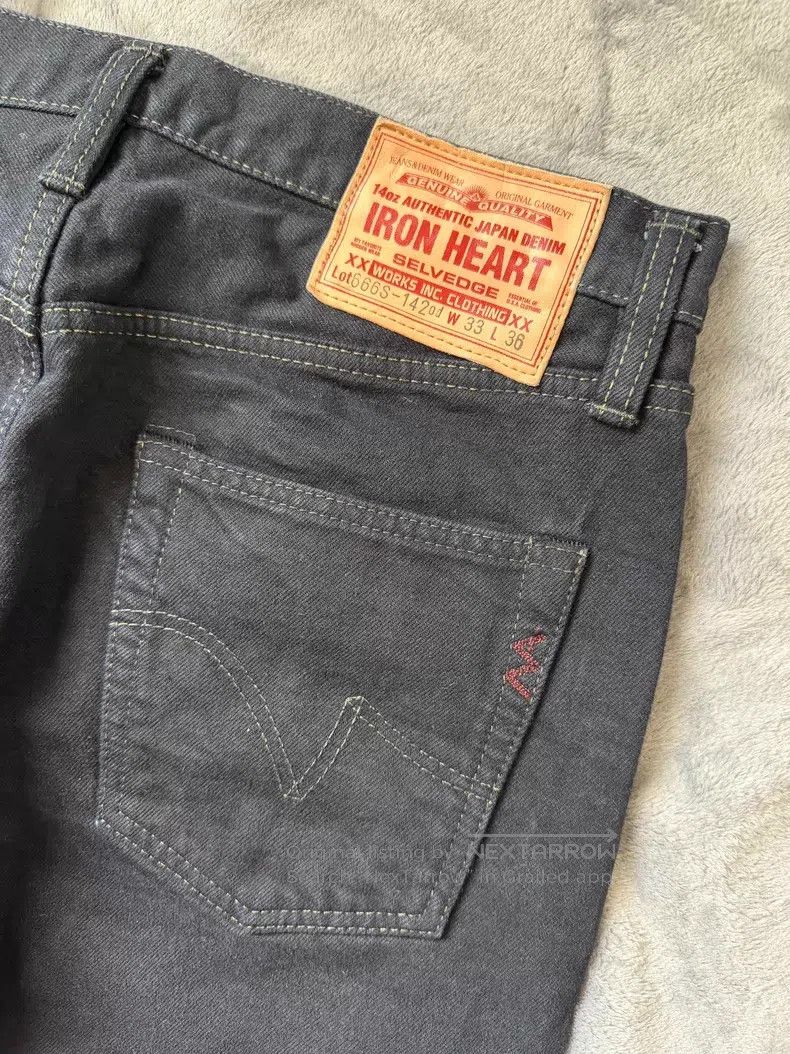 Iron Heart Iron Heart Sleep-dyed jeans Size US 32 / EU 48 - 7 Thumbnail