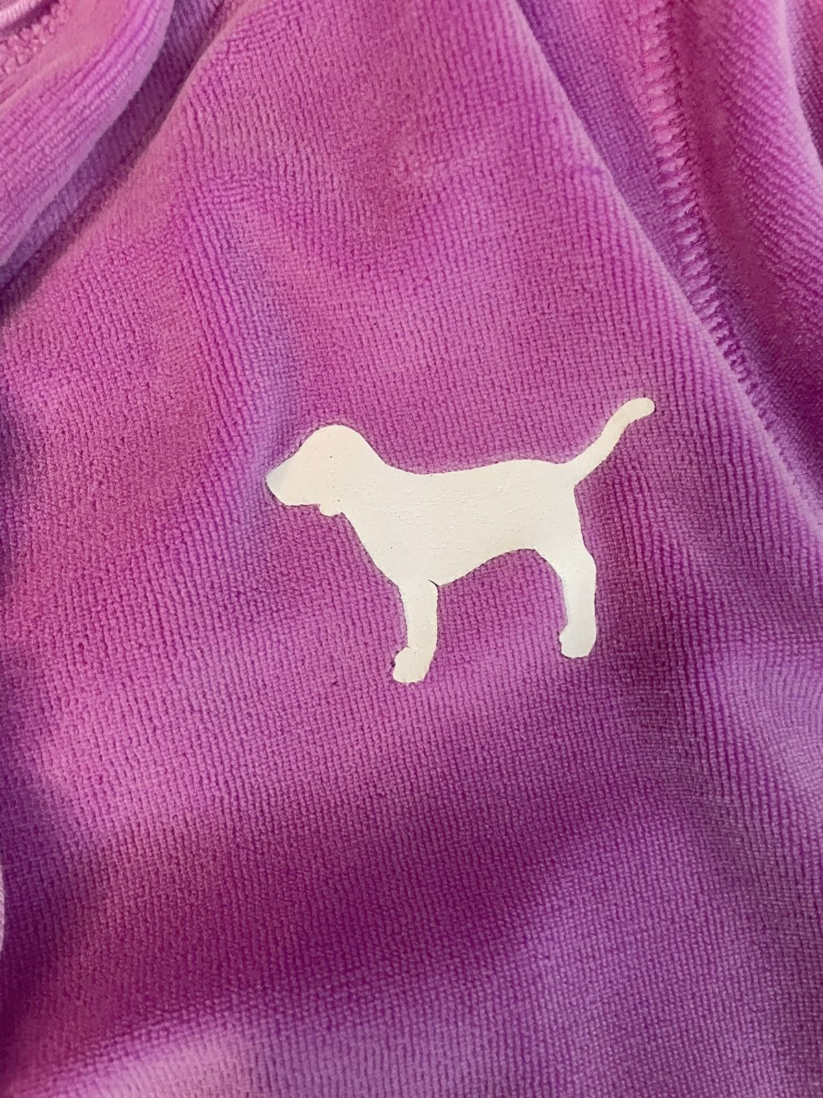 Victoria's Secret Y2k purple victorias secret velour jacket Size L / US 10 / IT 46 - 4 Thumbnail