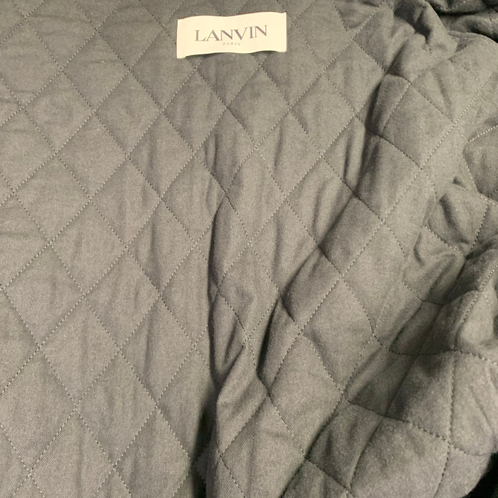 Lanvin LANVIN Green Black White Plaid Cotton Oversized Shirt Jacket Size US XL / EU 56 / 4 - 6 Thumbnail