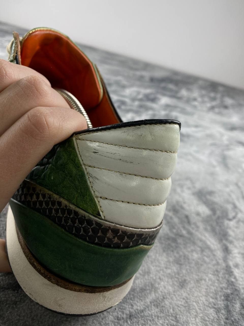 Harris Tweed Harris Lage Trainers Leather Trainers Men Size 11 Green Size US 11 / EU 44 - 6 Thumbnail