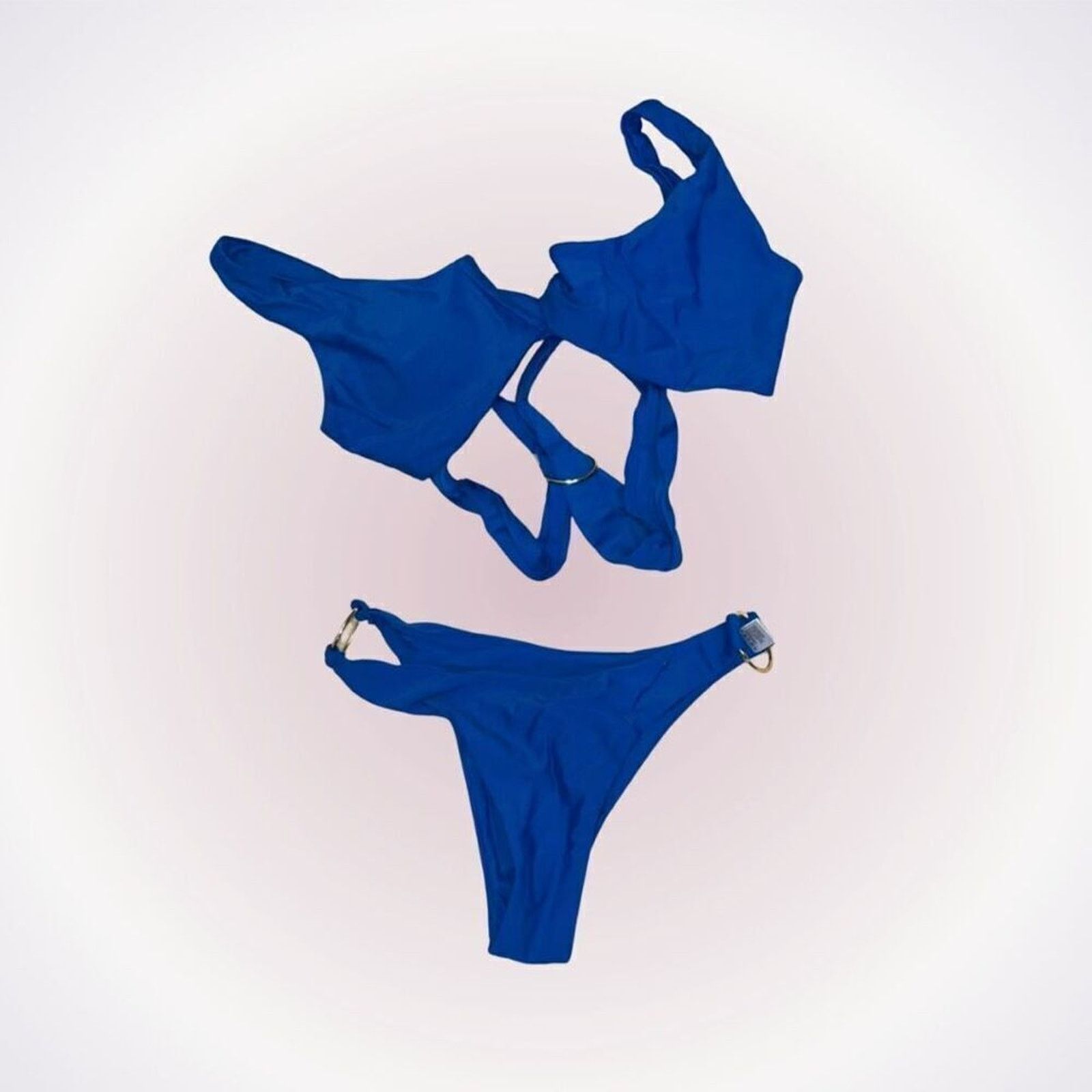 Other Blue Ring-Detail Bikini Set | Sz S Size S / US 4 / IT 40 - 1 Thumbnail