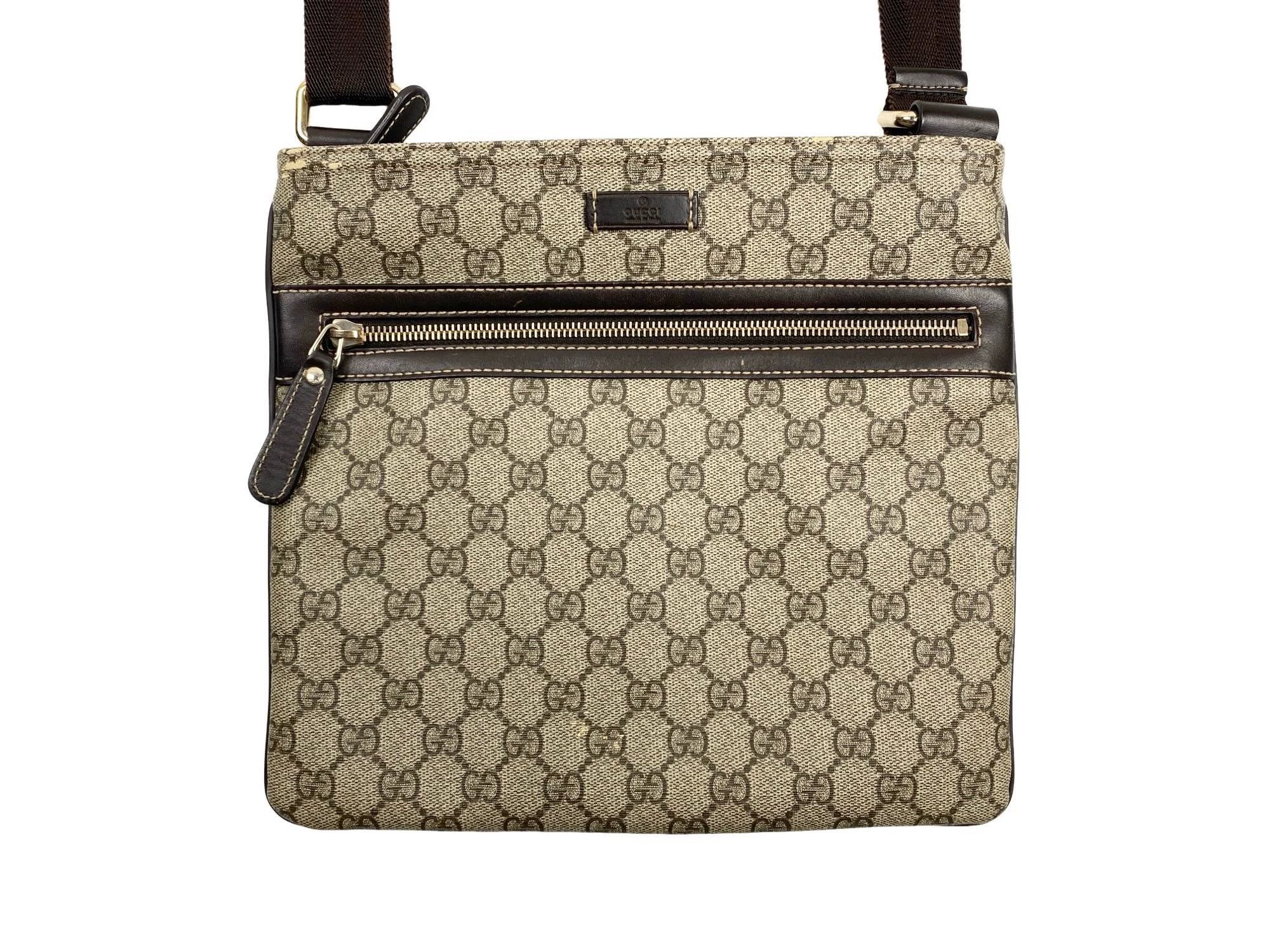 Gucci Gucci GG Monogram Messenger Bag 95 New 25×23cm w/Dust Bag Size ONE SIZE - 3 Thumbnail