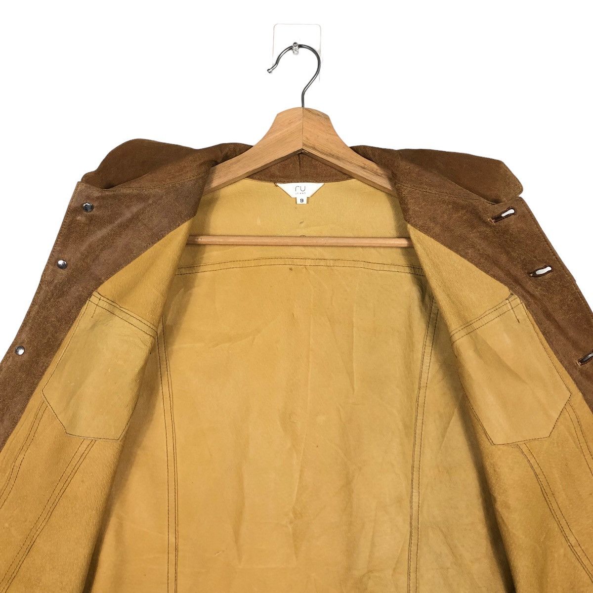 Japanese Brand 🔥Vintage Soft Leather Jacket Cropped RU Japan Issey Miyake Size US M / EU 48-50 / 2 - 11 Thumbnail