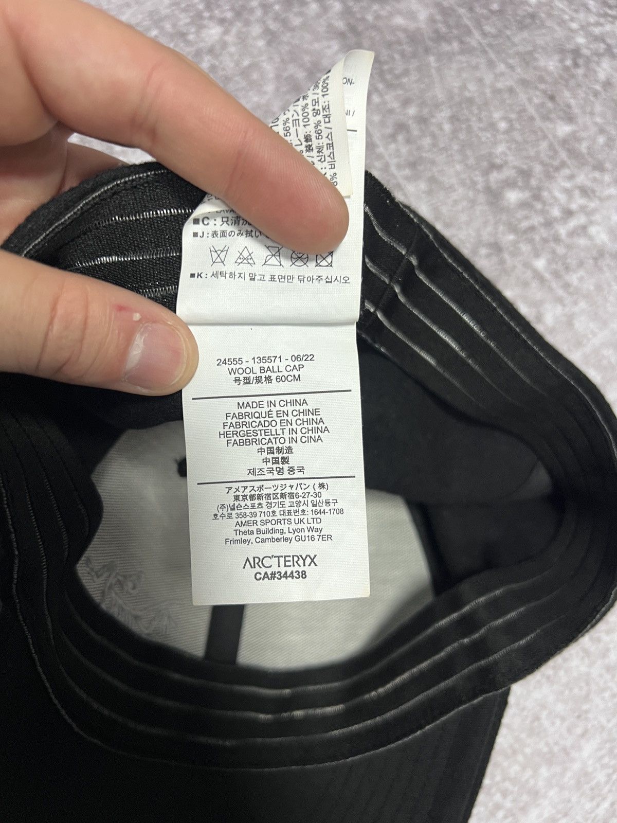 Arc'teryx Arcteryx Cap Hat Vintage Black Size ONE SIZE - 7 Thumbnail