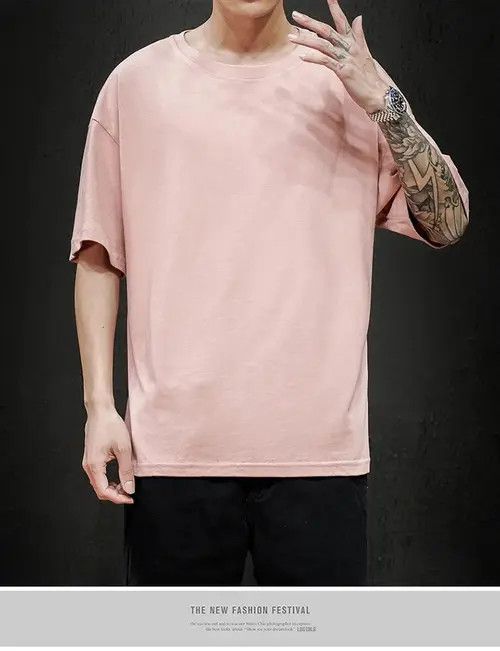Vintage Plain Cotton Tshirt Oversized Size US M / EU 48-50 / 2 - 3 Thumbnail