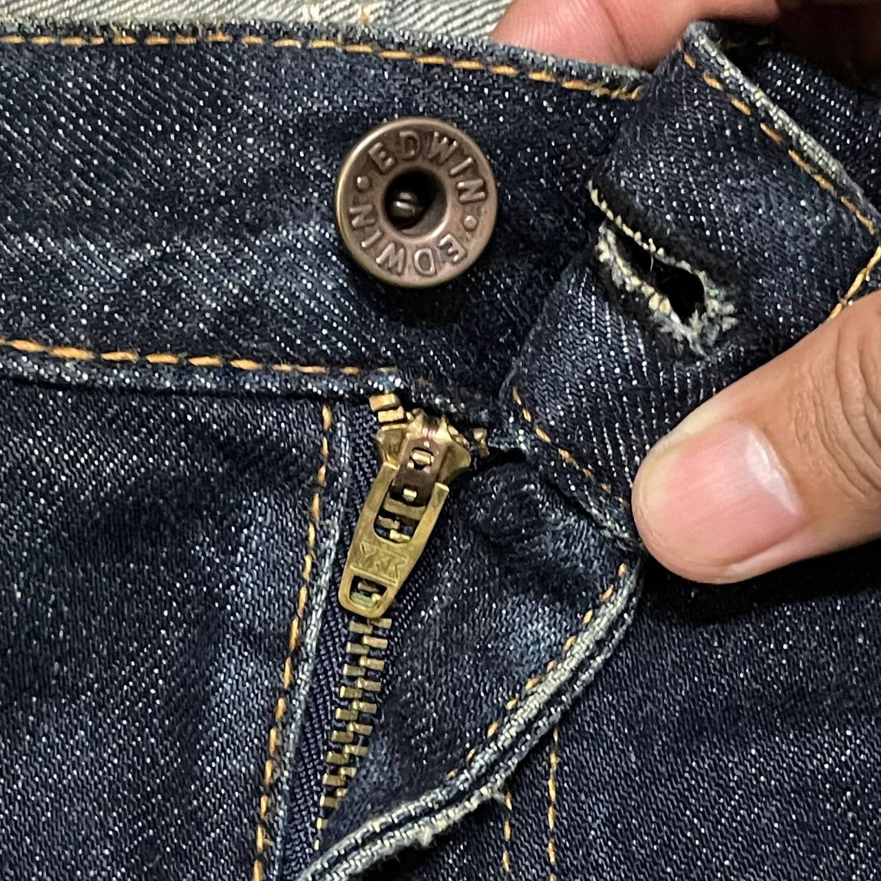 Edwin Vintage Edwin 505 Selvedge Denim Jeans Size US 33 - 5 Thumbnail