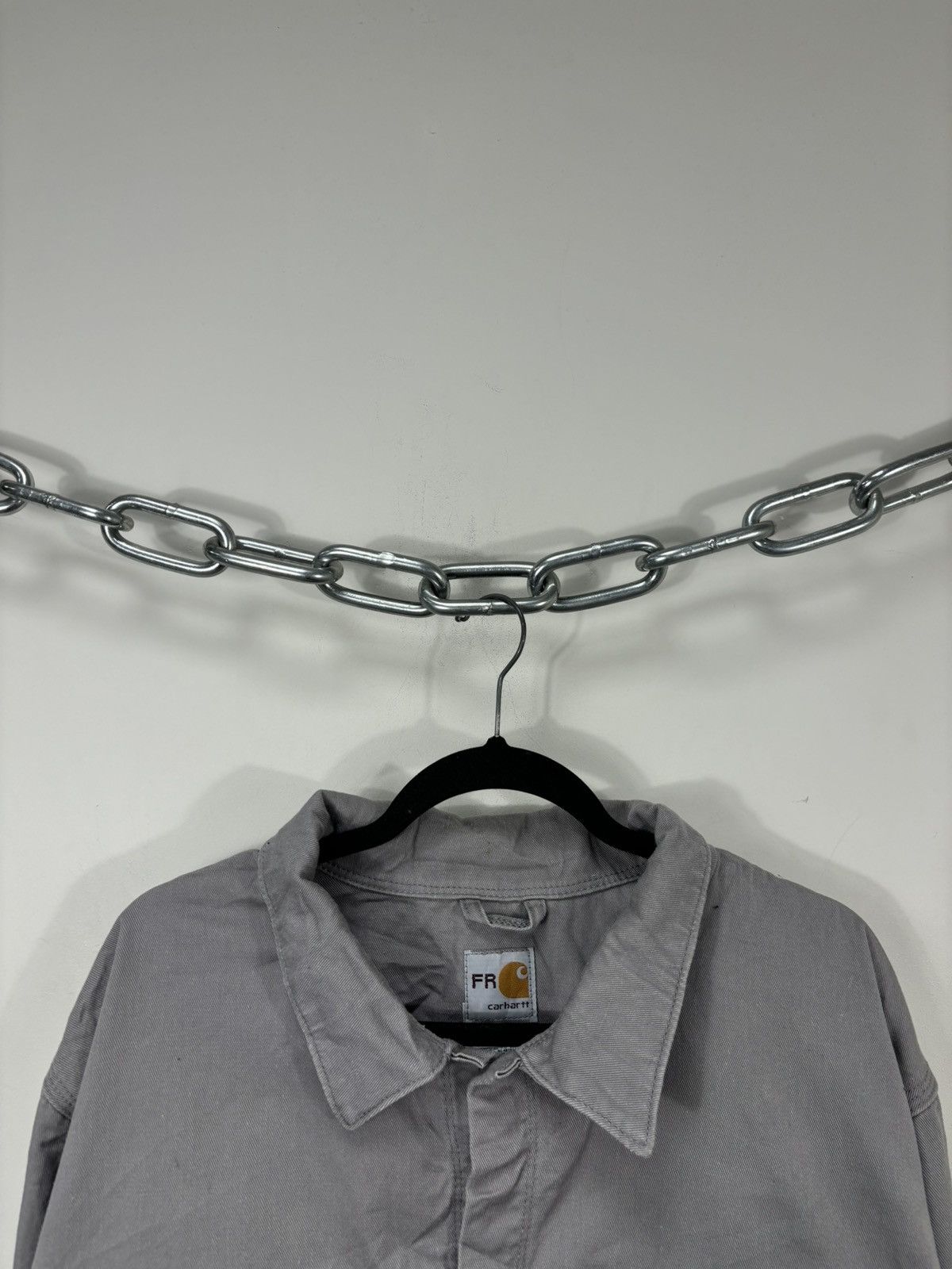 Carhartt Vintage Carhartt FR Gray USA Workwear Boxy Cropped Jacket Size US XL / EU 56 / 4 - 4 Thumbnail