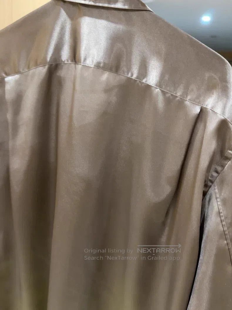 Comme des Garcons Comme des Garcons Metallic Silk Shirt. Size US M / EU 48-50 / 2 - 4 Thumbnail