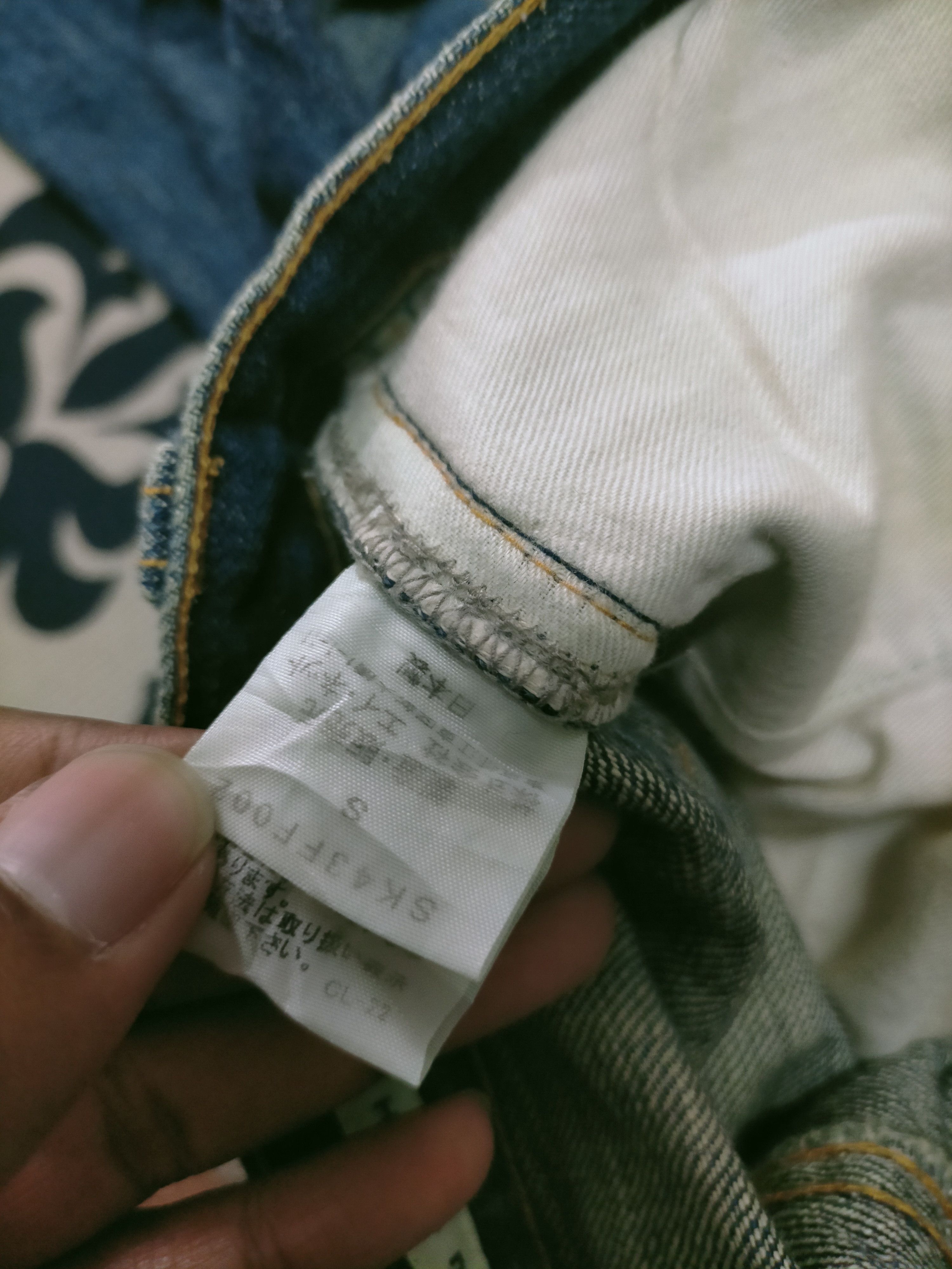 Issey Miyake × Japanese Brand 🔥 Sunao Kuwahara Distressed Jeans Size US 29 - 9 Thumbnail