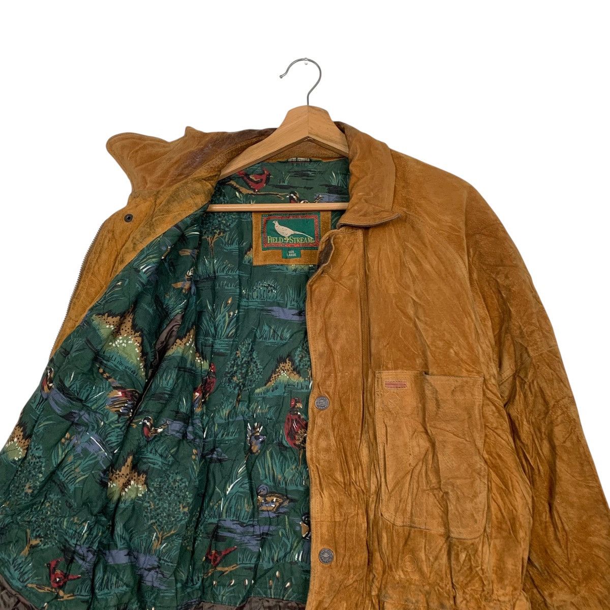 Japanese Brand Japanese Brand Field Stream Multipocket Leather Jacket Size US L / EU 52-54 / 3 - 10 Thumbnail