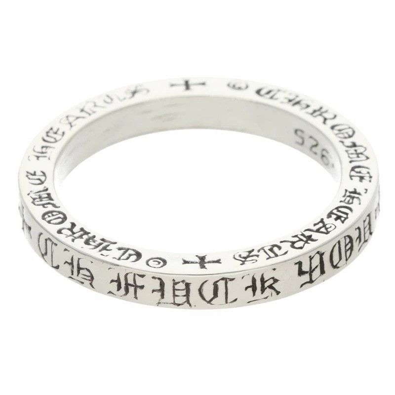 Chrome Hearts US 11.5 CHROME HEARTS 3mm FUCK YOU SPACER RING SILVER Size ONE SIZE - 1 Thumbnail