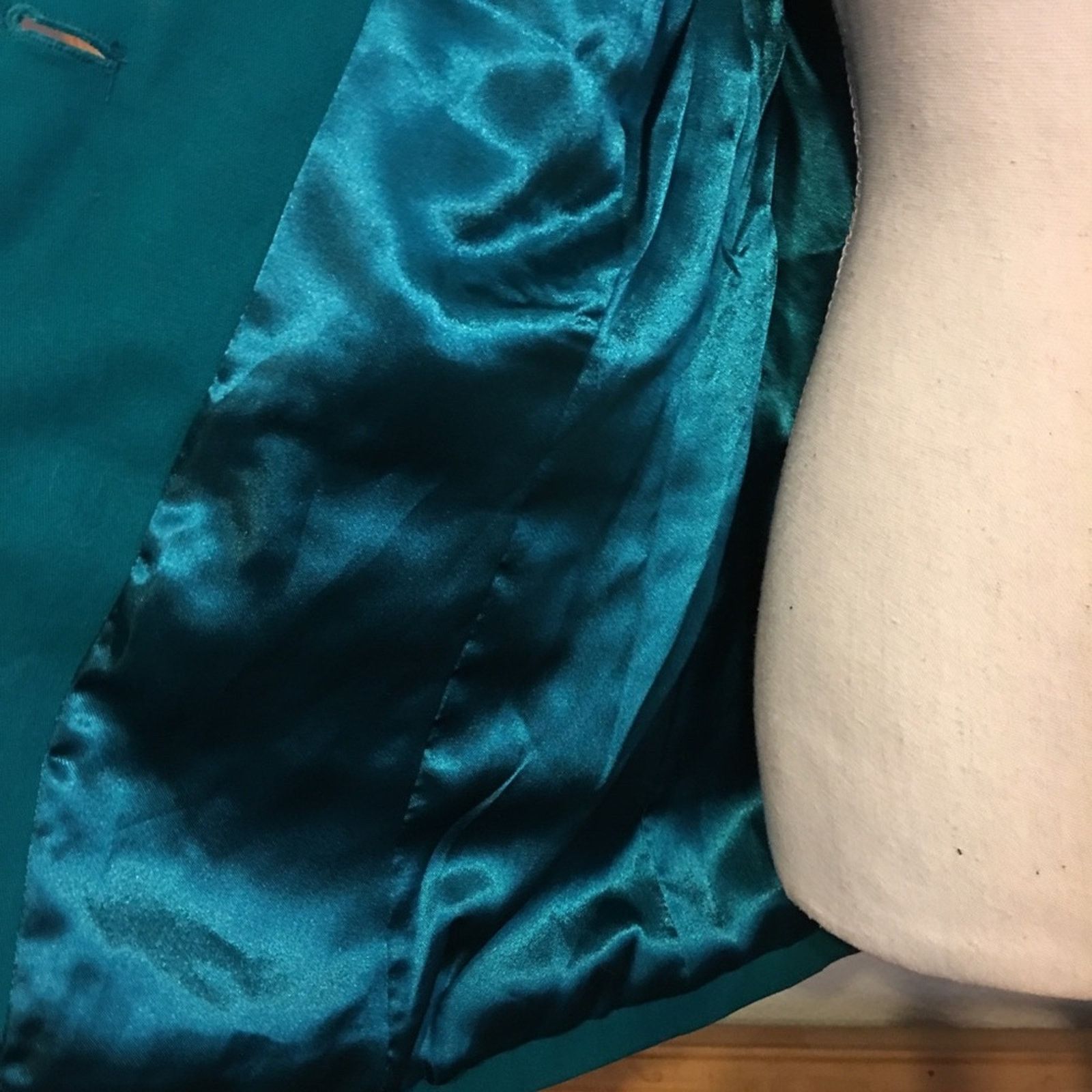 Other Linea by Louis Del’ Olio turquoise jacket NWOT XL Size XL / US 12-14 / IT 48-50 - 7 Thumbnail