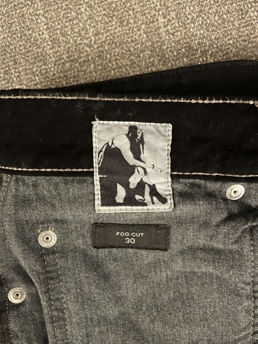 Rick Owens Rick Owens DRKSHDW Waxed Fog Cut Jeans Size US 30 / EU 46 - 7 Thumbnail