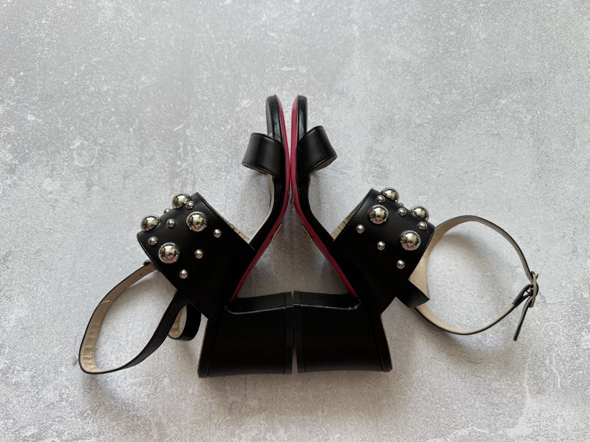 Versace versace 1969 shoes women platform black 35 made in Italy Size US 5 / IT 35 - 6 Thumbnail