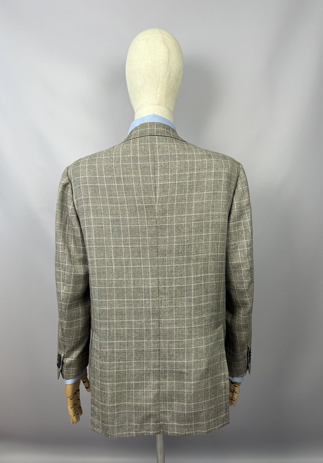 Designer × Kiton Kiton Sport Coat Cashmere Linen Silk Blazer Sz 55IT 45US/UK Size 44R - 8 Thumbnail