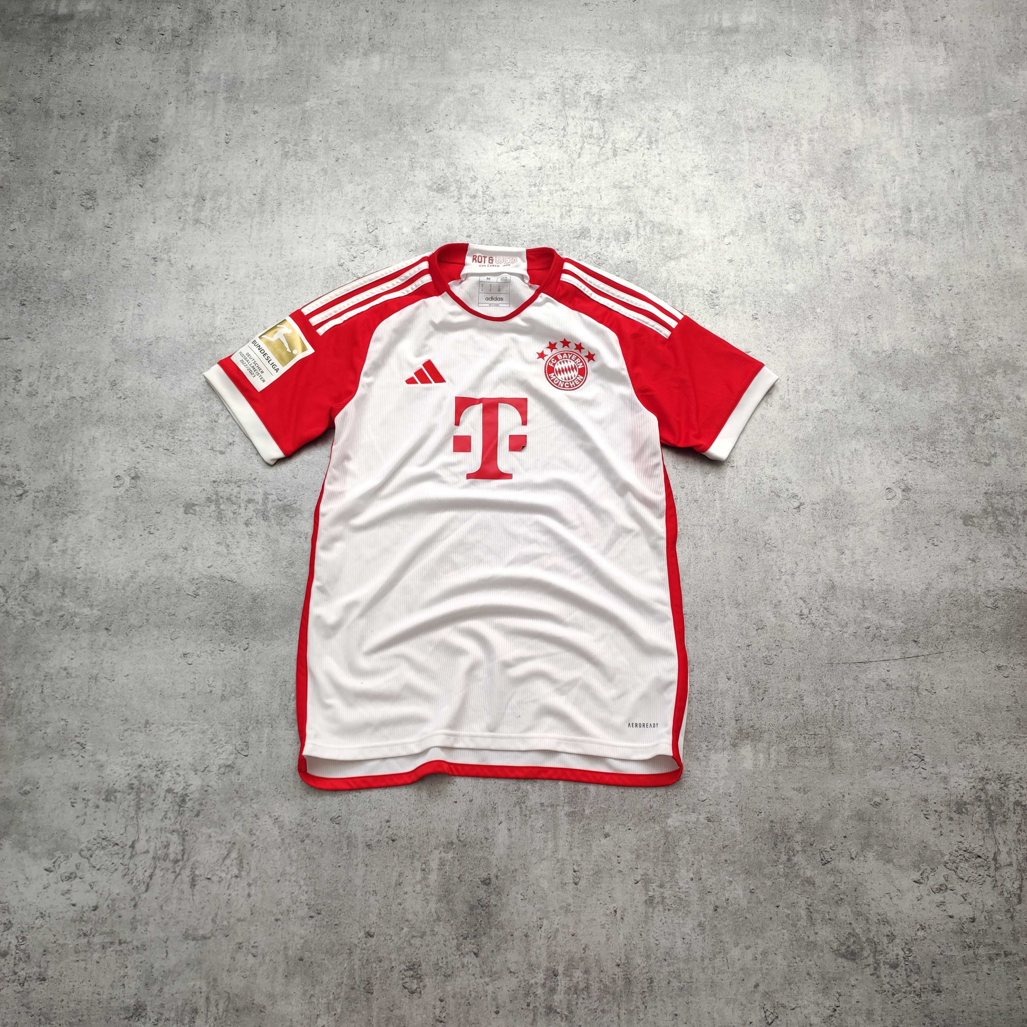 Adidas RARE Bayern Munich x Adidas Football Home 2023 Jersey Size US M / EU 48-50 / 2 - 1 Thumbnail