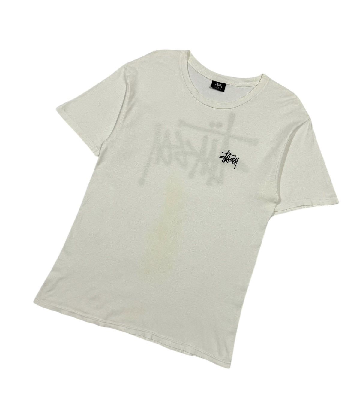 Stussy Stussy Og Basic Shadow Script Printed Tee Size US M / EU 48-50 / 2 - 6 Thumbnail