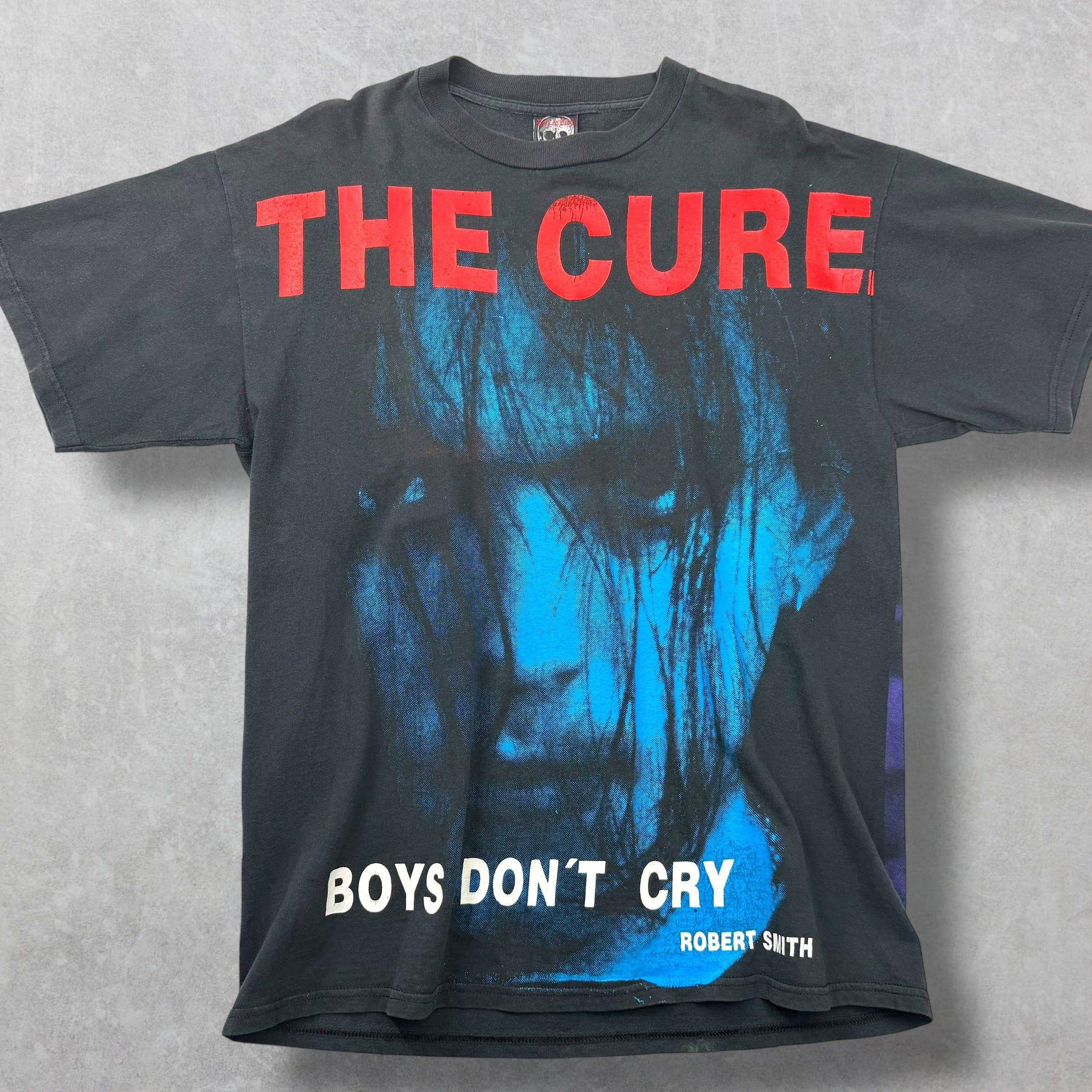 Vintage Vintage Late 90s The Cure "Boys Don't Cry" Tee XL Size US XL / EU 56 / 4 - 1 Thumbnail