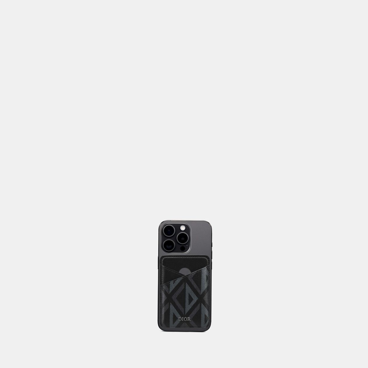 Dior o1bcso1str0126 Size:OS/Magnetic Card Holder in Black Size ONE SIZE - 4 Thumbnail