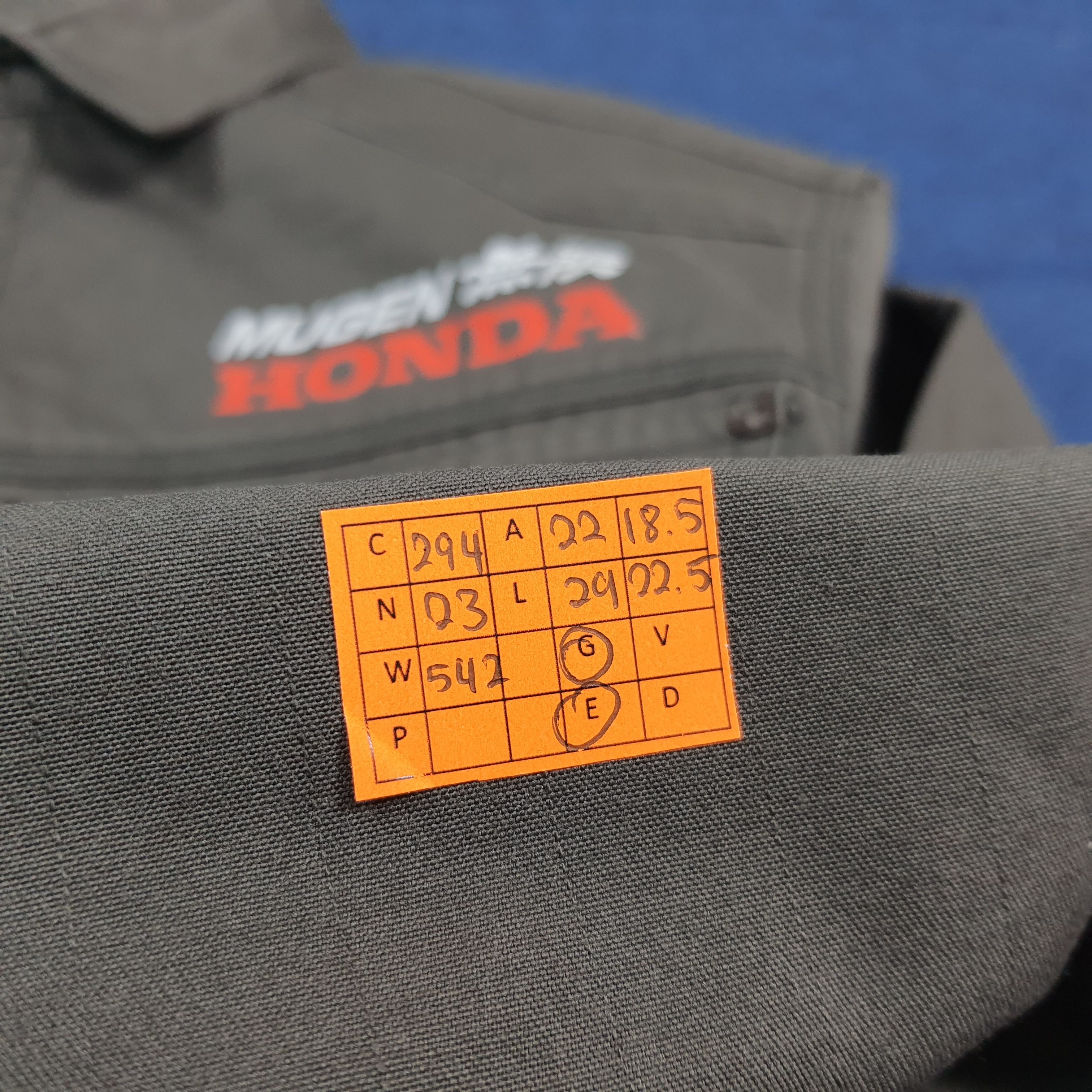 Japanese Brand Vintage Mugen Honda Japan Racing Custom Logo Jacket C296N23 Size US M / EU 48-50 / 2 - 9 Thumbnail
