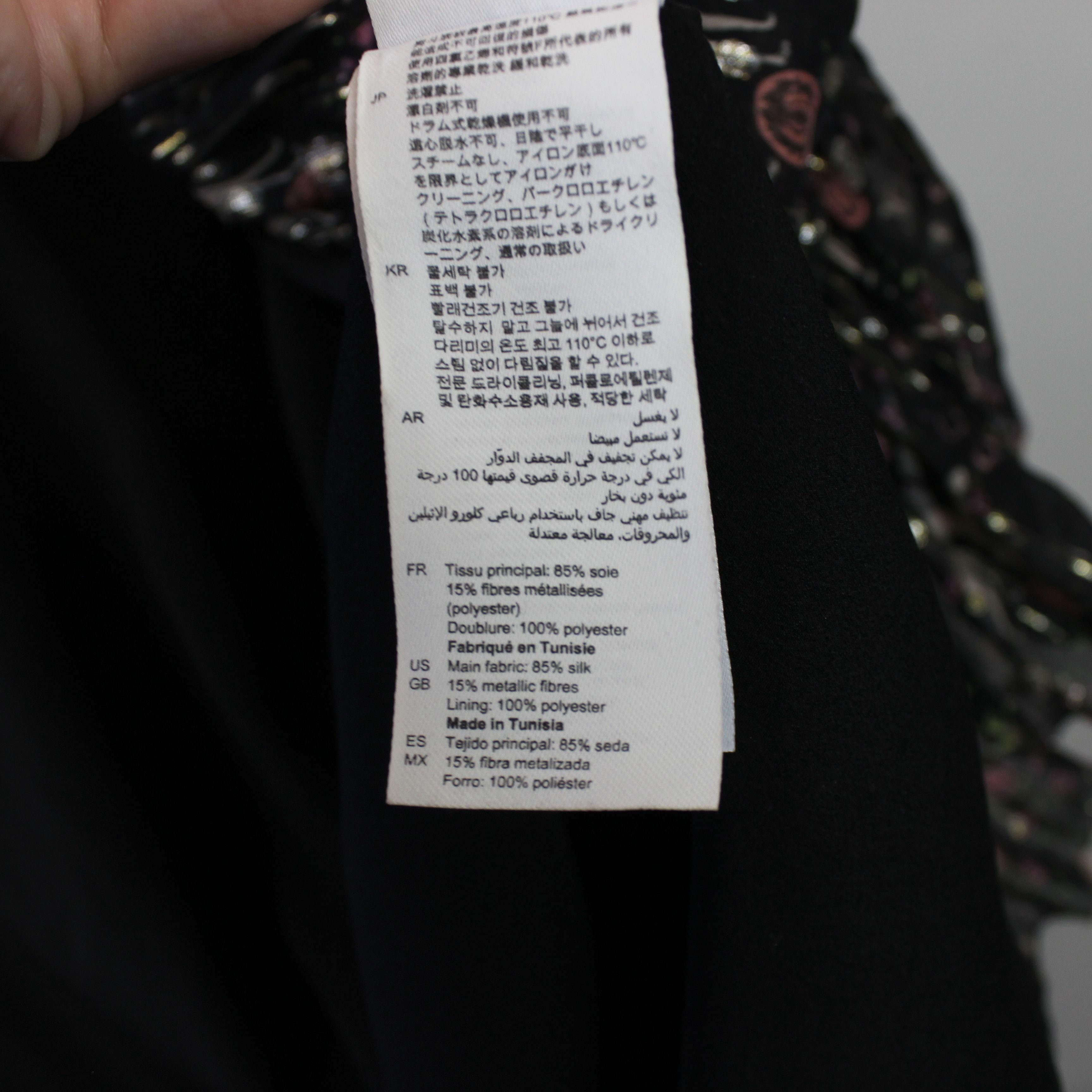 Sandro Sandro Paris dress women Dinna Printed 34 silk Size XXS / US 00 / IT 34 - 15 Thumbnail