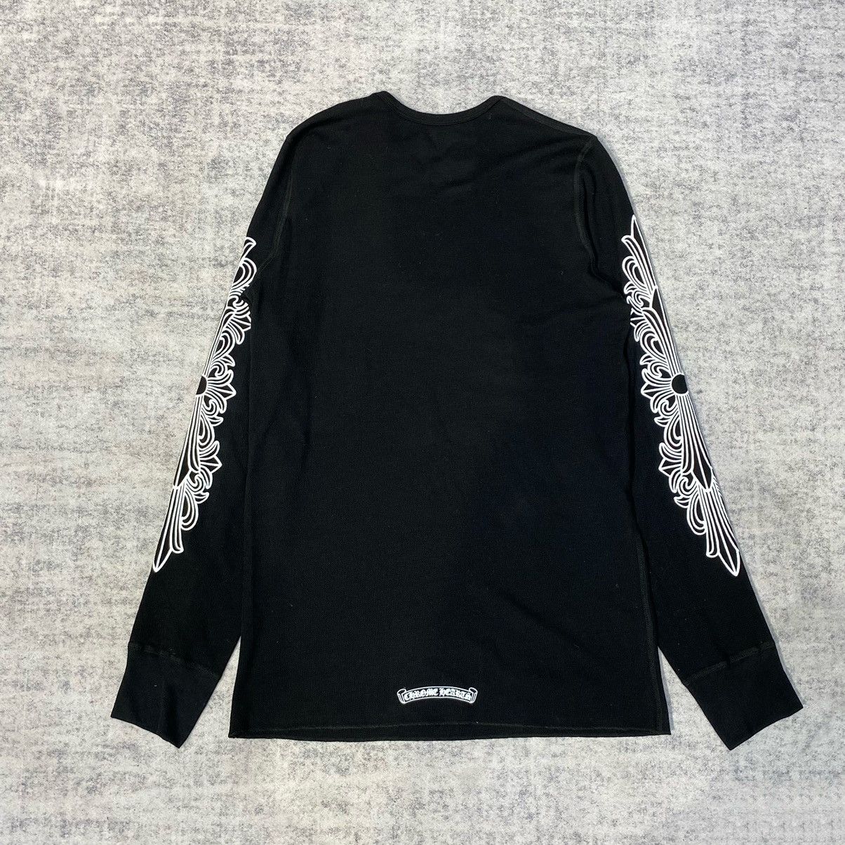 Chrome Hearts Chrome Hearts horseshoe Thermal long t-shirt black Size US XL / EU 56 / 4 - 2 Thumbnail