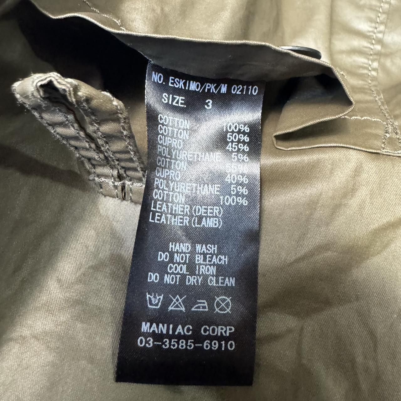 Le Grande Bleu (L.G.B.) La grande bleu lgb Eskimo pilot Parka jacket with fur hood Size US L / EU 52-54 / 3 - 7 Thumbnail