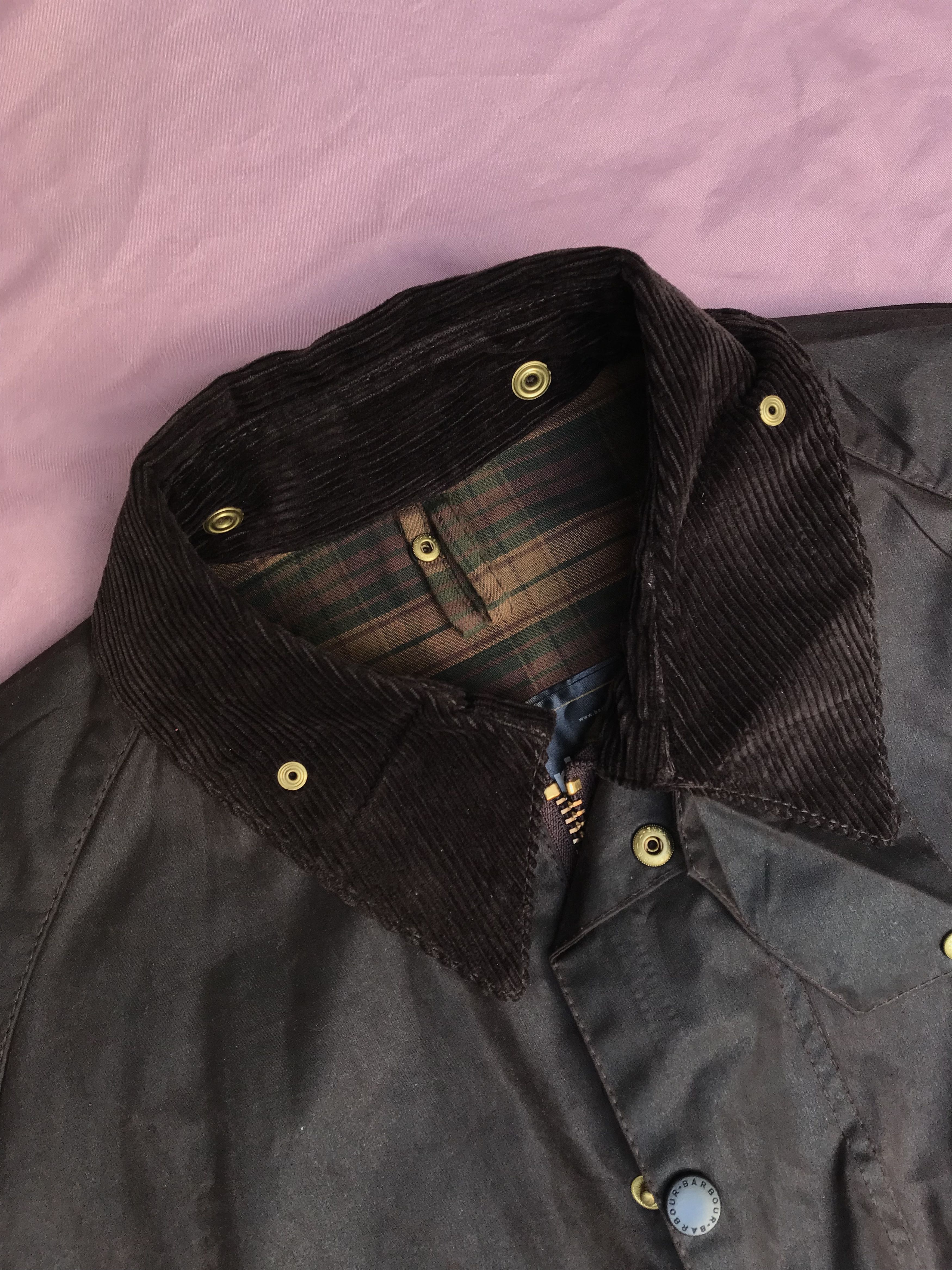 Barbour BARBOUR BEAUFORT WAXED JACKET, cotton still waxed Size US XL / EU 56 / 4 - 8 Thumbnail