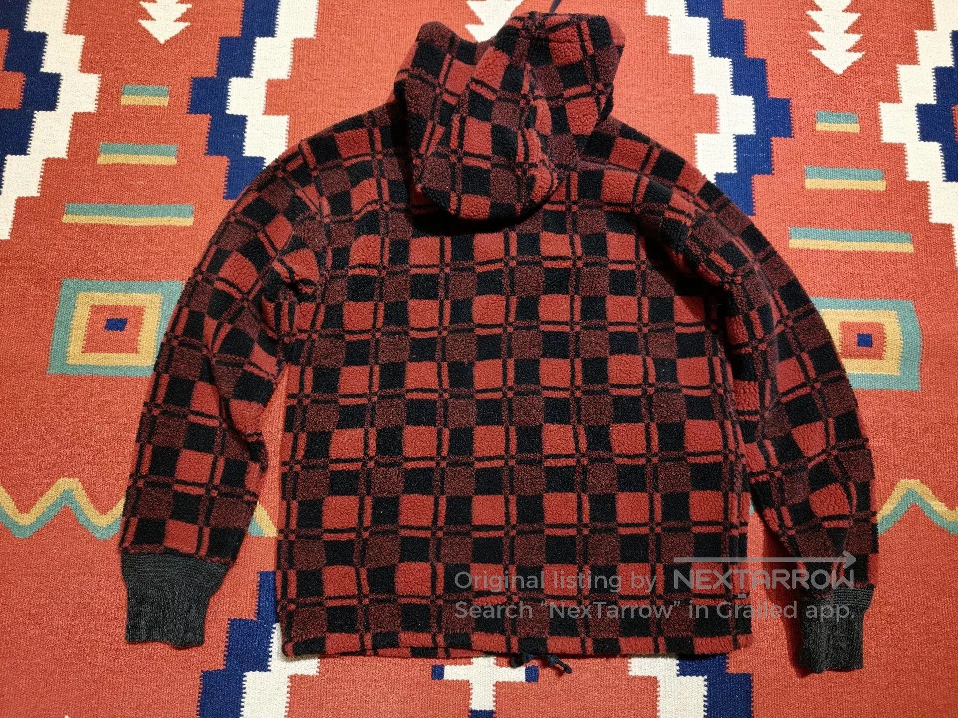 RRL Ralph Lauren RRL Fleece Hooded Pullover Sweater. Size US XS / EU 42 / 0 - 3 Thumbnail