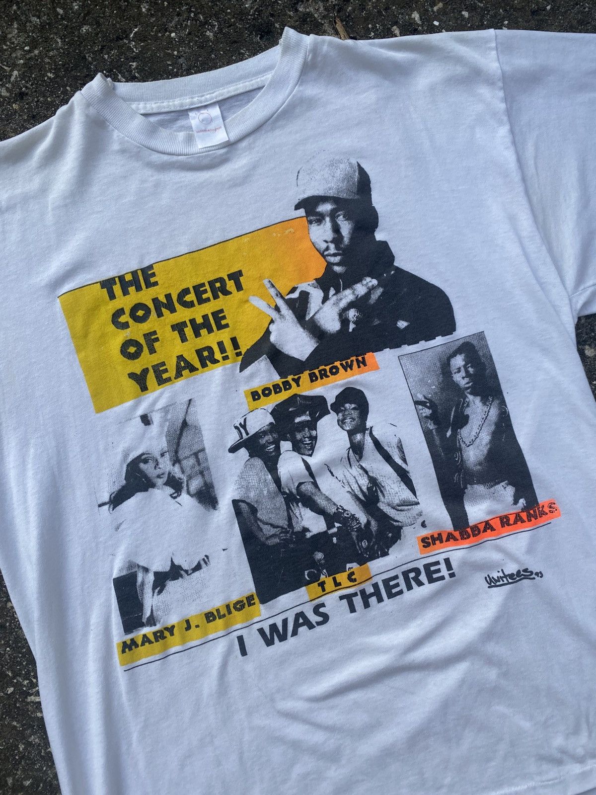 Vintage Vintage Bobby Brown / TLC / Shaba Ranks / Mary J Blige Rap T Size US XL / EU 56 / 4 - 2 Thumbnail