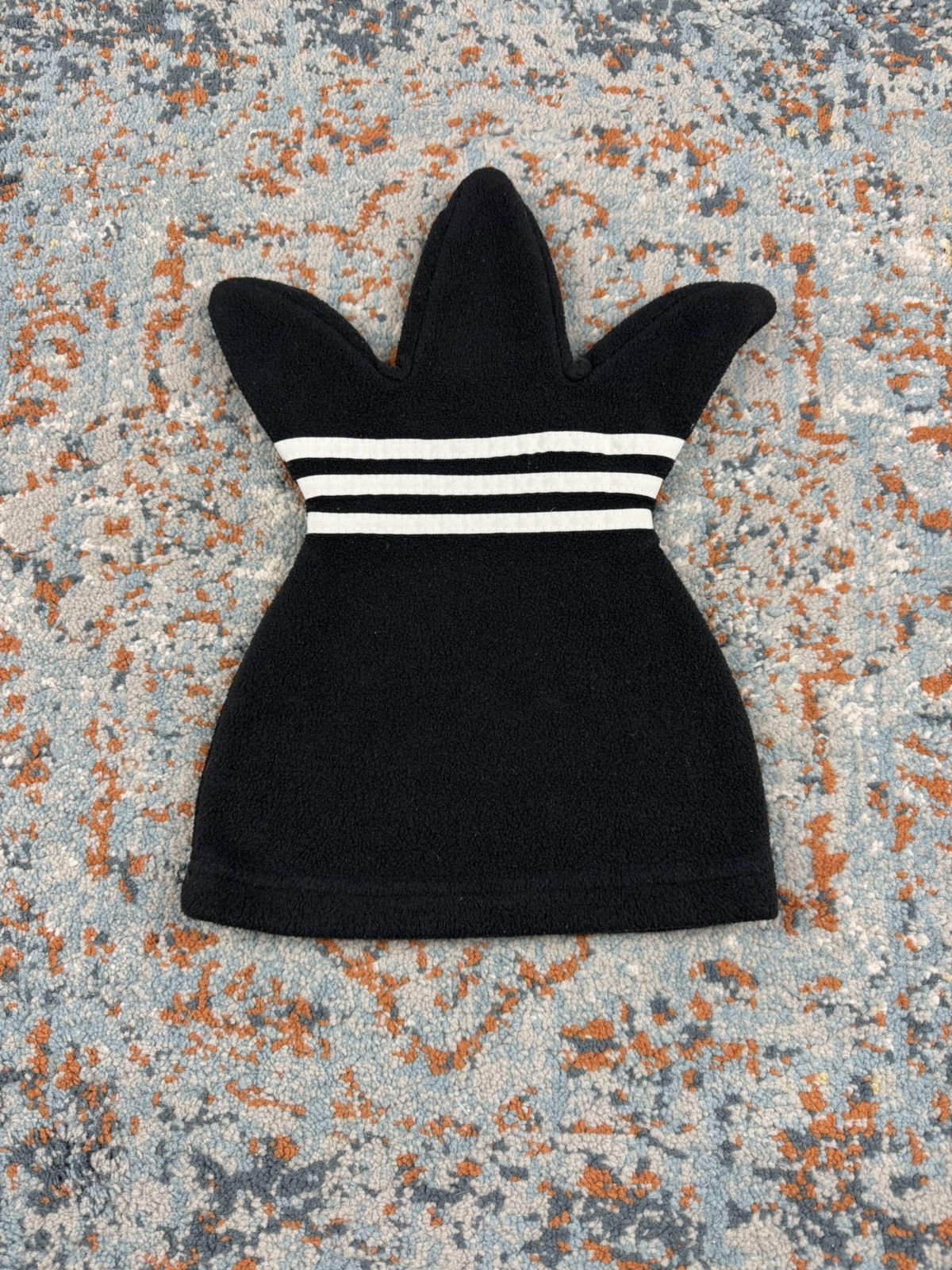 Adidas Vintage 90s Adidas crazy raver fleece beanie gabber techno Size ONE SIZE - 2 Thumbnail