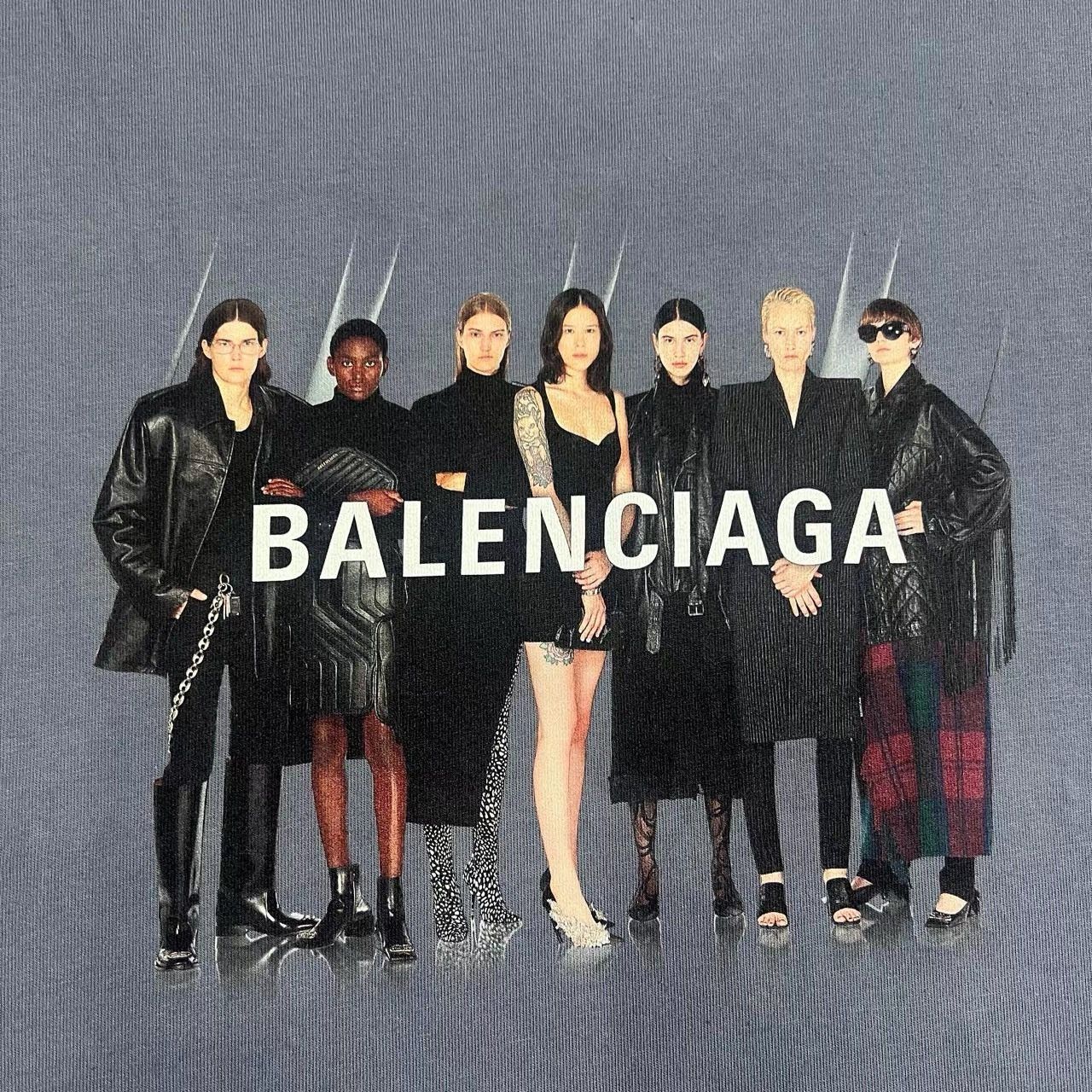 Balenciaga Balenciaga Band Short Sleeve K28 Size US XS / EU 42 / 0 - 2 Thumbnail