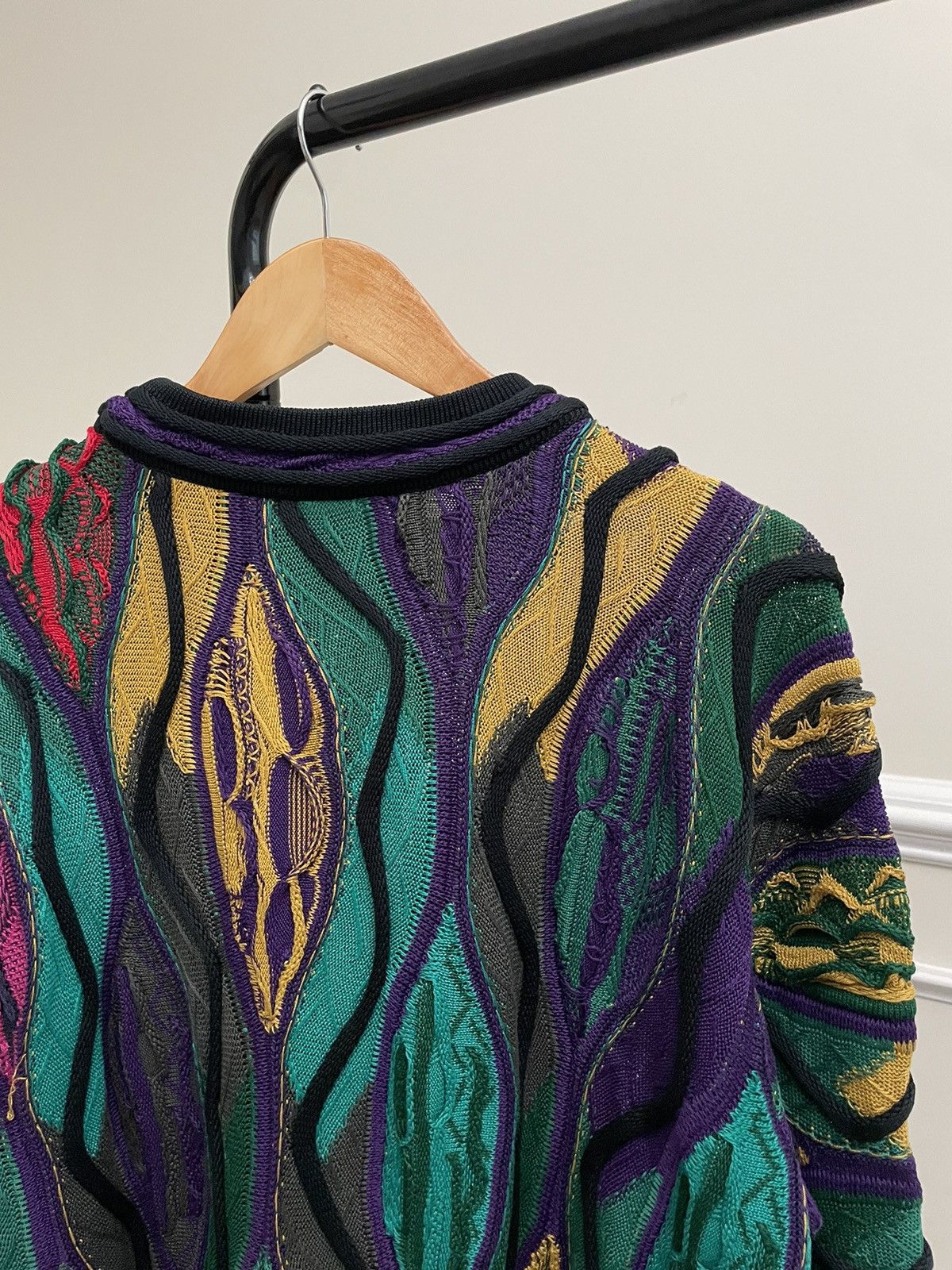 Coogi × Supreme Vintage 90s Coogi Australia 3D Sweater Kaptial 7G Knit Size US M / EU 48-50 / 2 - 11 Thumbnail
